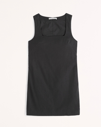 Beni Wide Stripe Linen Mini Dress