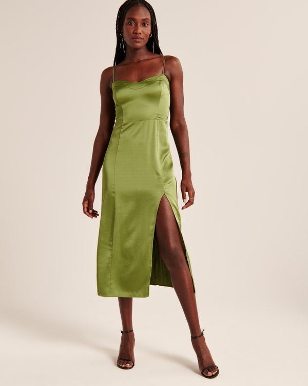 Abercrombie midi shop slip dress