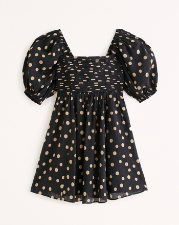 abercrombie puff sleeve dress