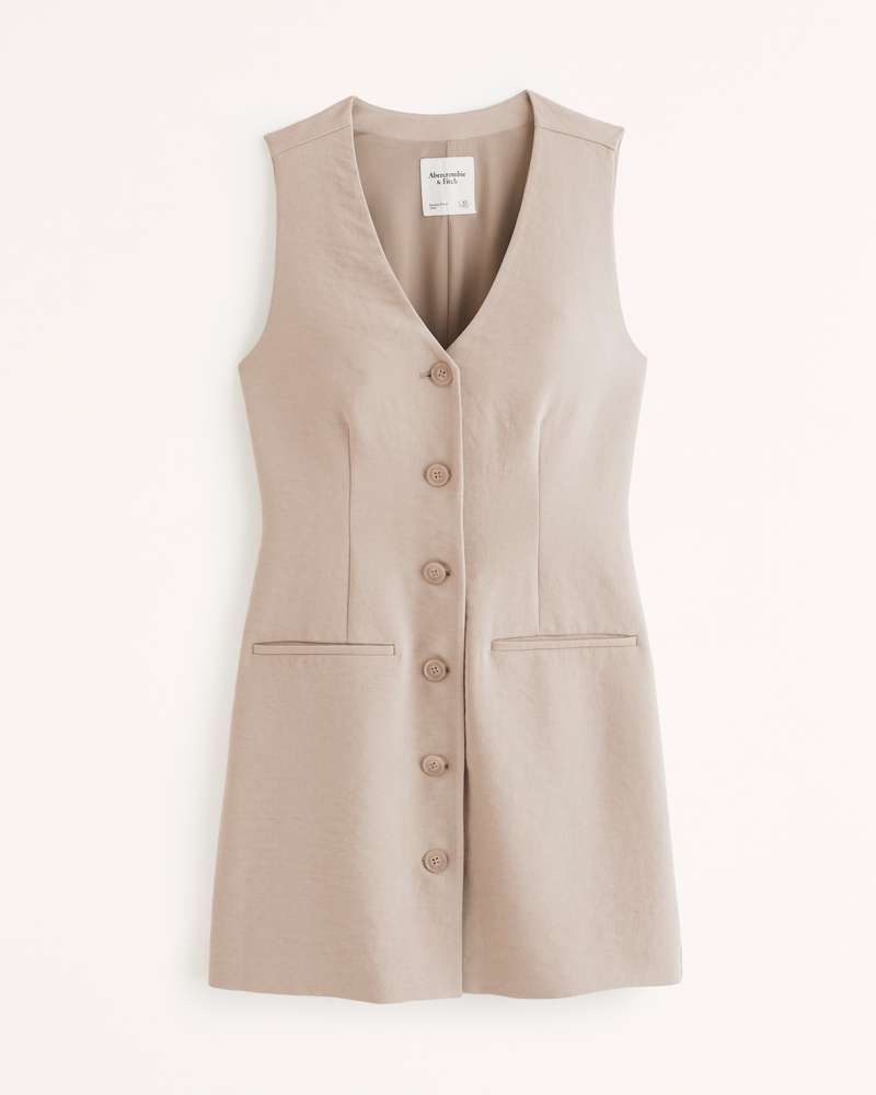 Women's Vest Mini Dress | Women's Clearance | Abercrombie.com