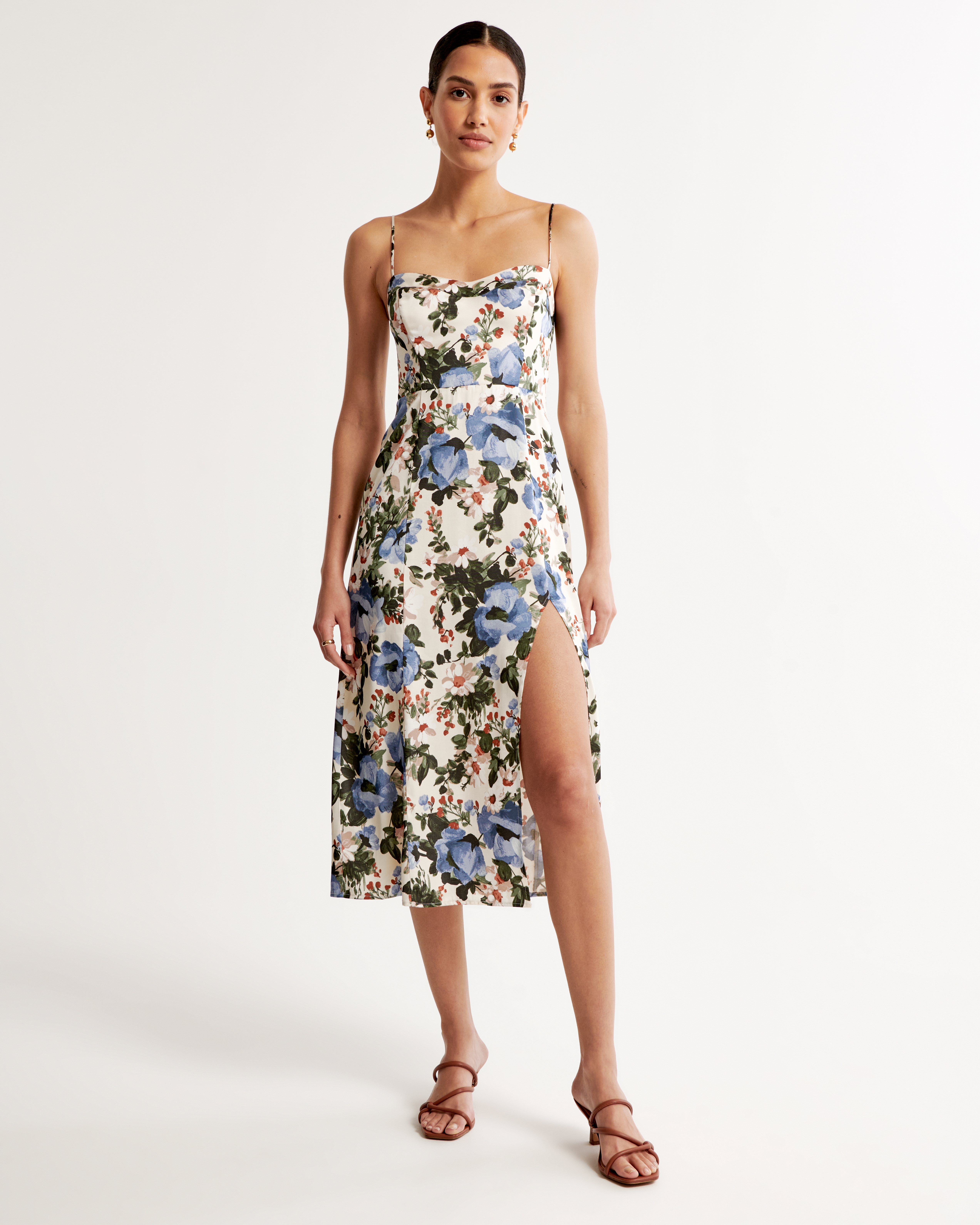 Abercrombie midi dress hotsell