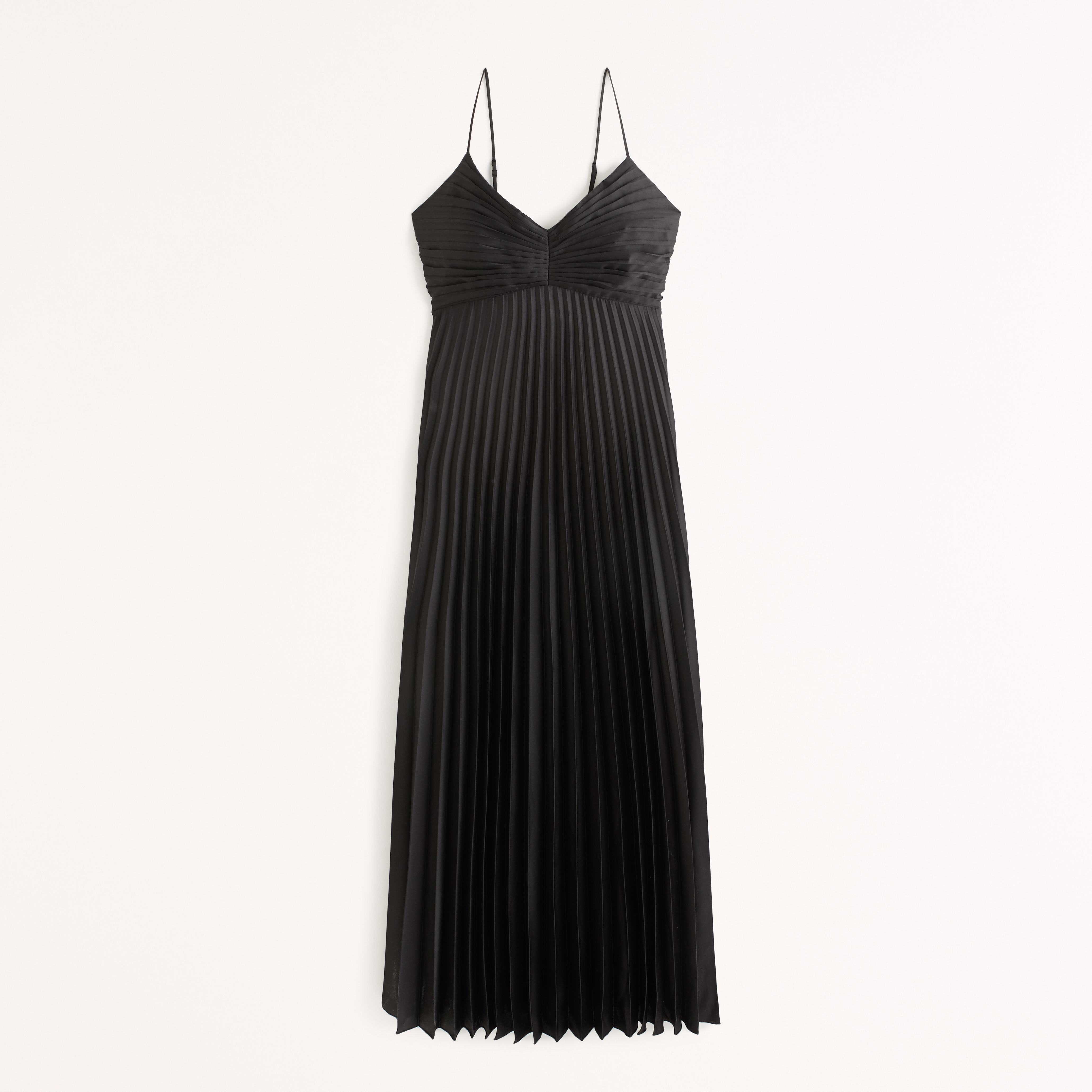 Women's The A&F Giselle Pleated Maxi Dress | Women's Clearance