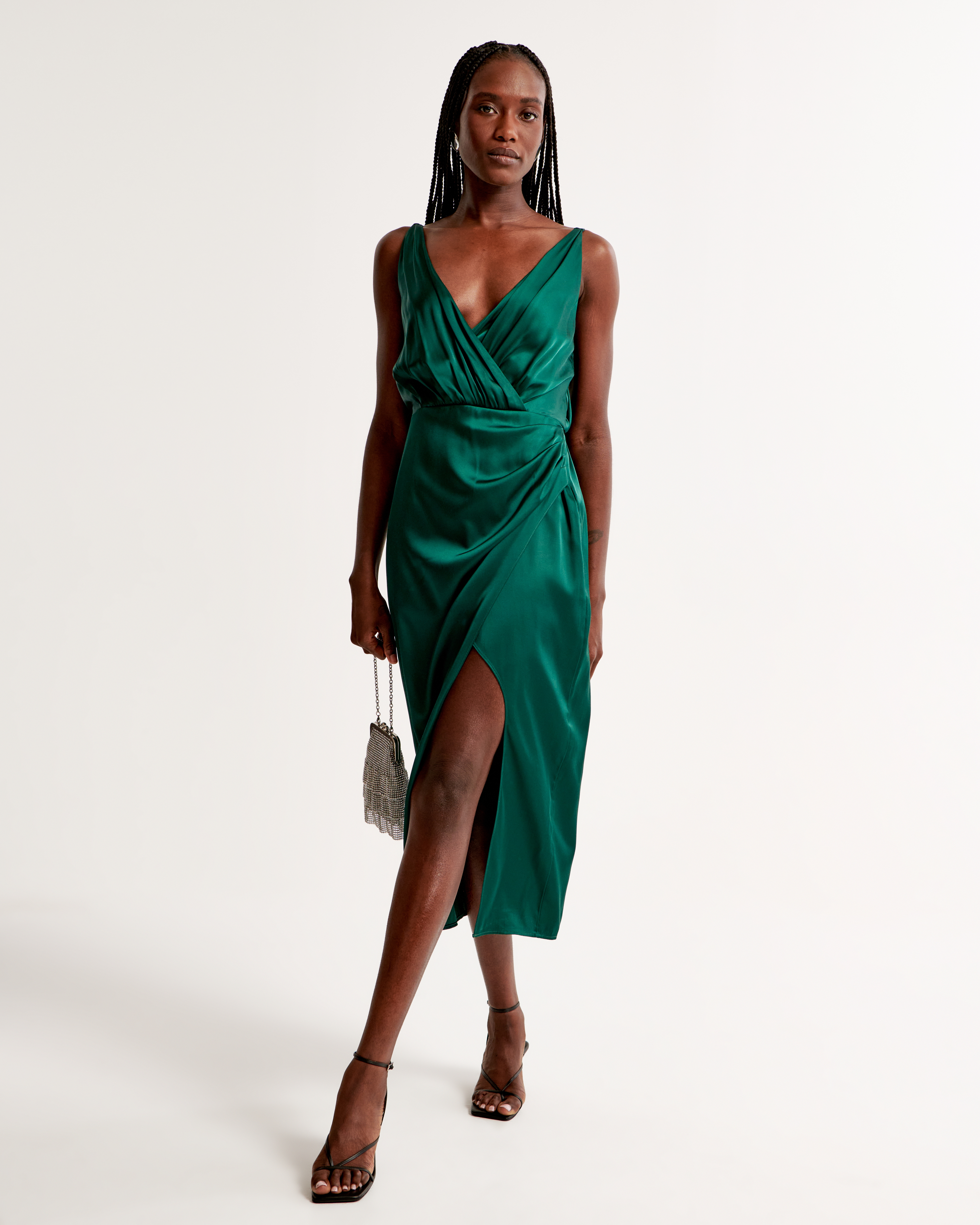 Abercrombie 2024 satin dress