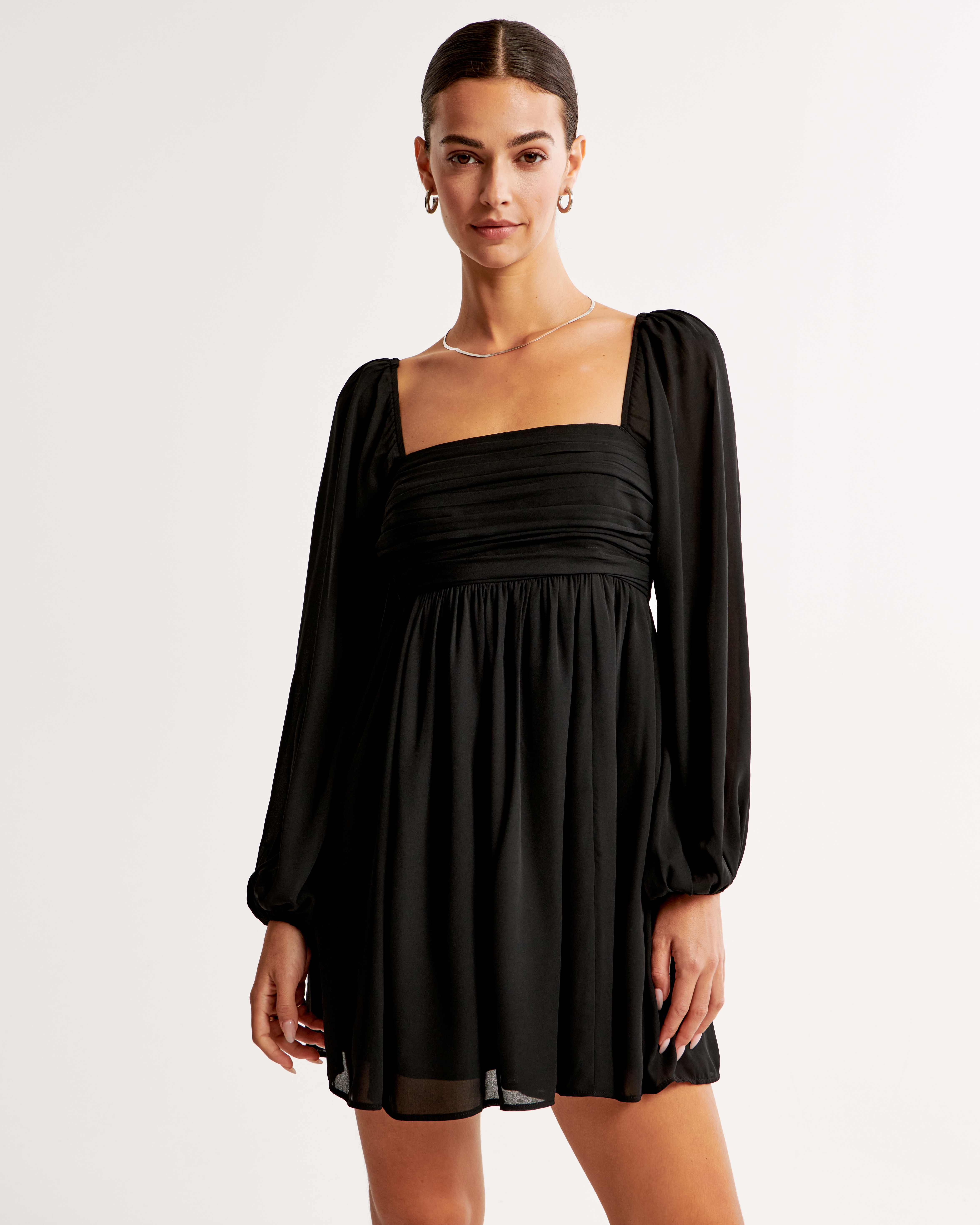 Emerson Balloon Sleeve Mini Dress