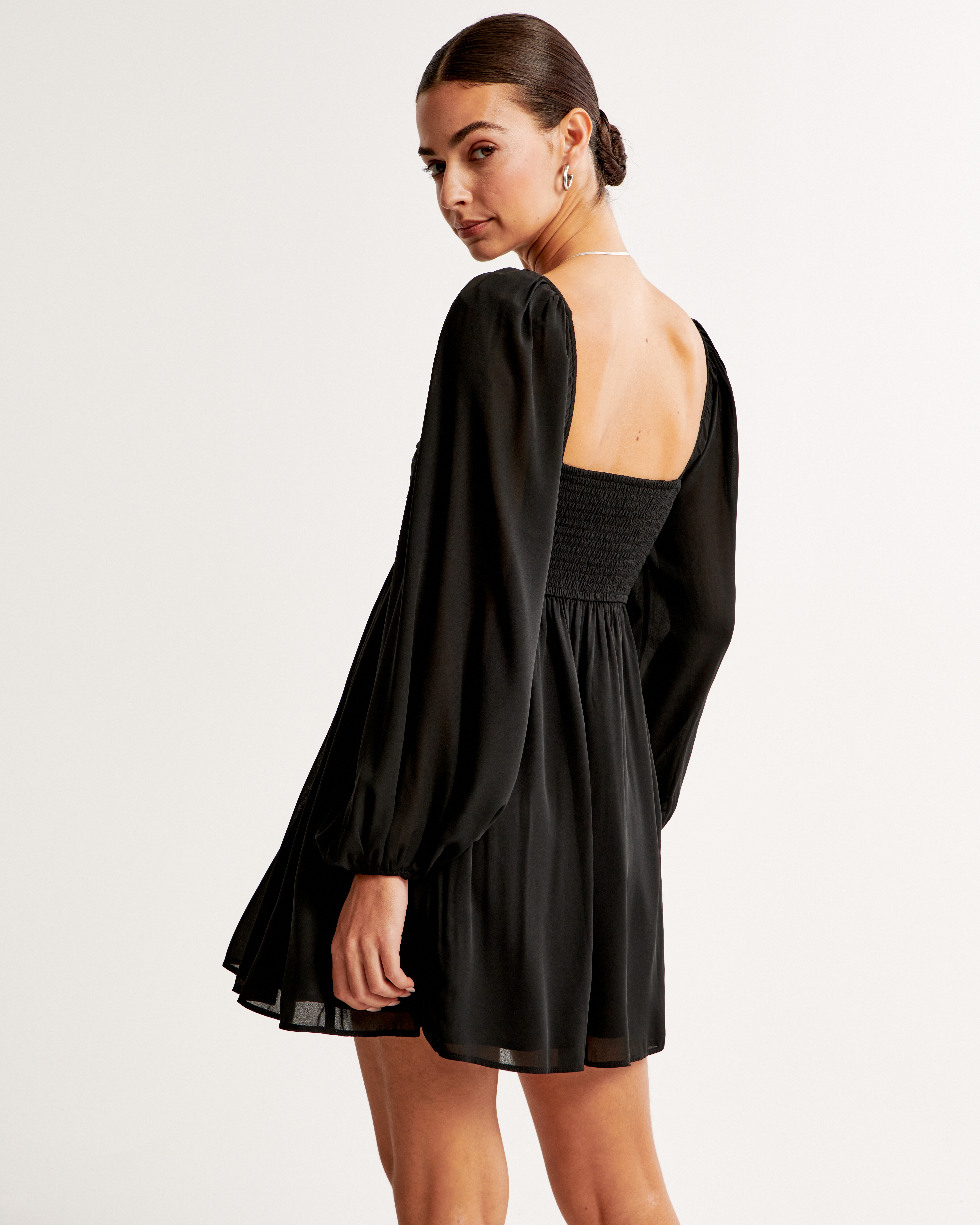 Emerson Balloon Sleeve Mini Dress