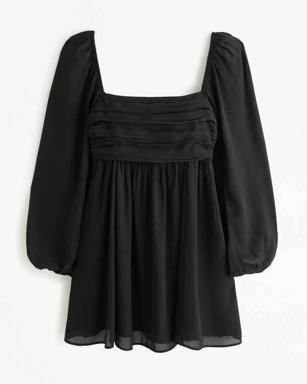 Women's Emerson Balloon Sleeve Mini Dress | Women's Dresses & Jumpsuits | Abercrombie.com