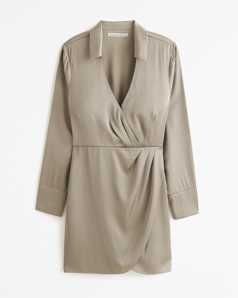 Abercrombie and fitch outlet wrap dress