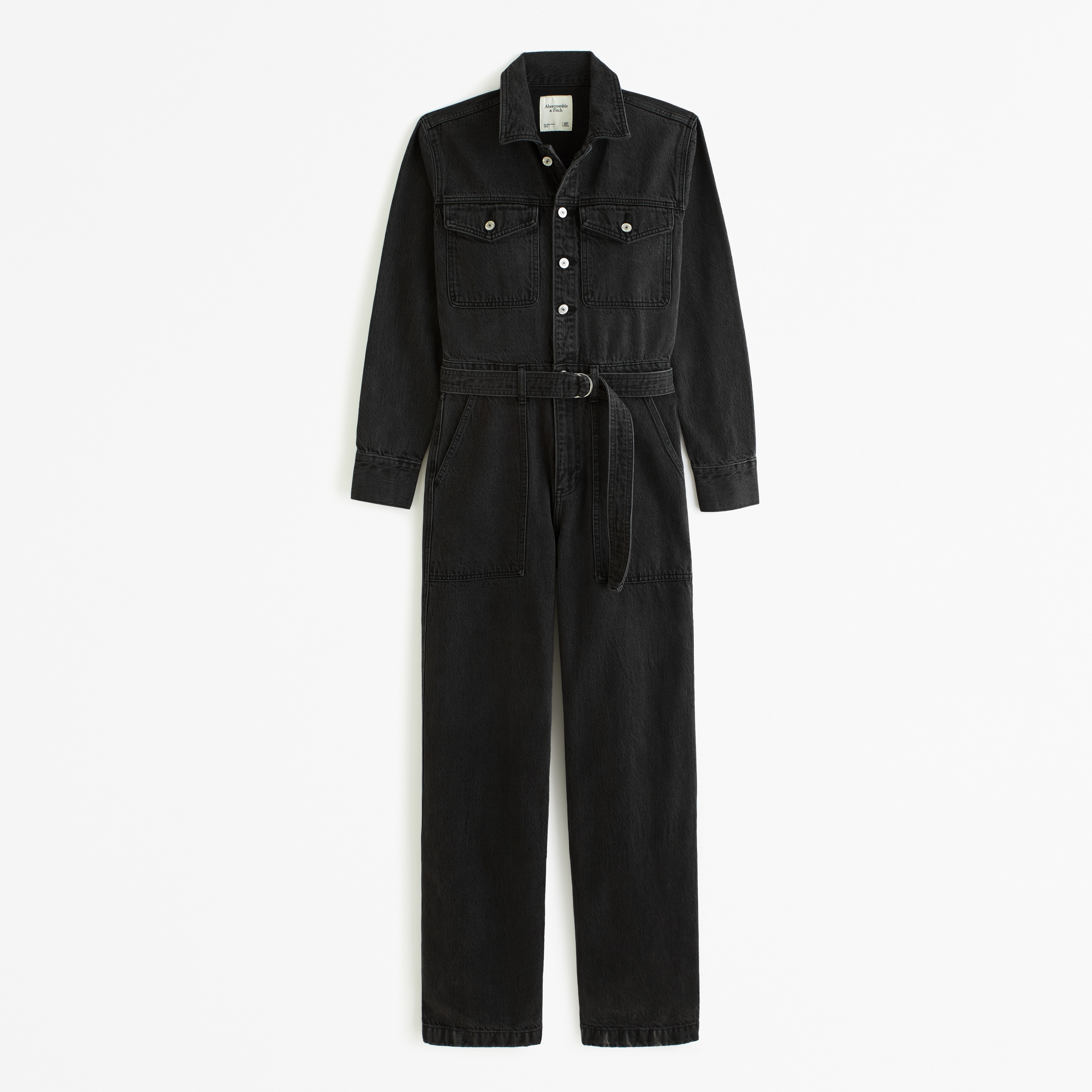 Abercrombie and fitch store denim jumpsuit