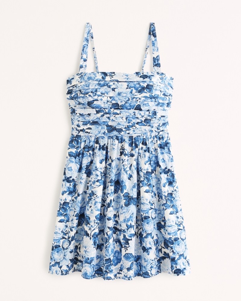 Dames Emerson Poplin Wide Strap Mini Dress | Dames Sale | Abercrombie.com