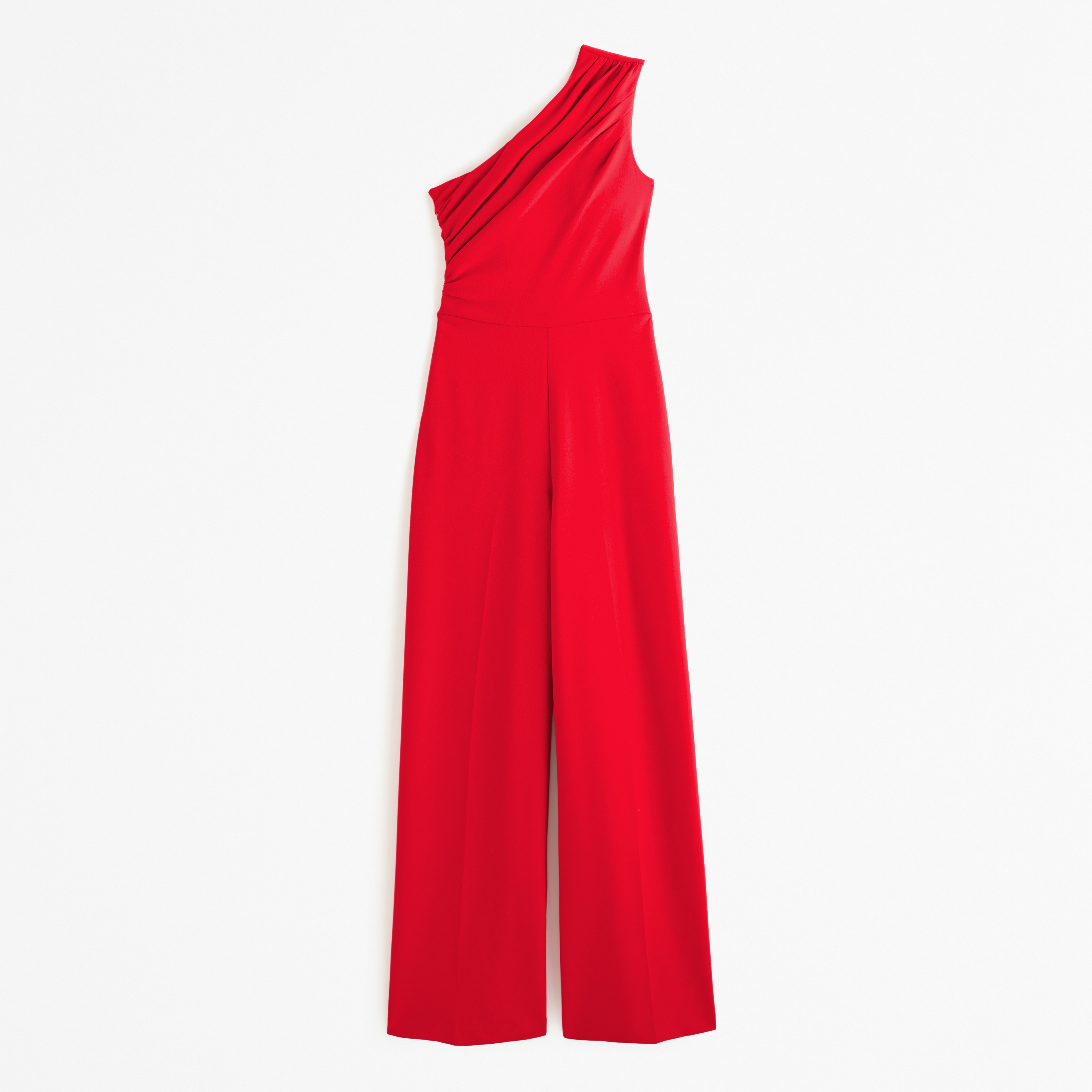 Women's One-Shoulder Crepe Jumpsuit | Women's Clearance