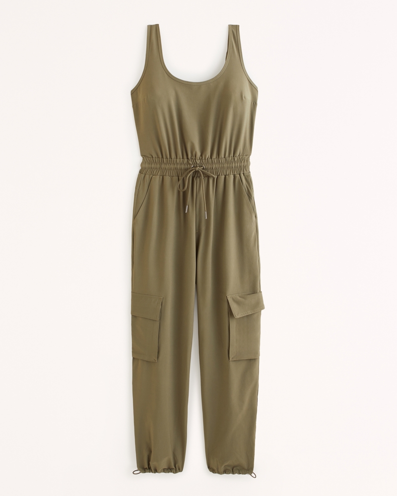 LONG CARGO JUMPSUIT