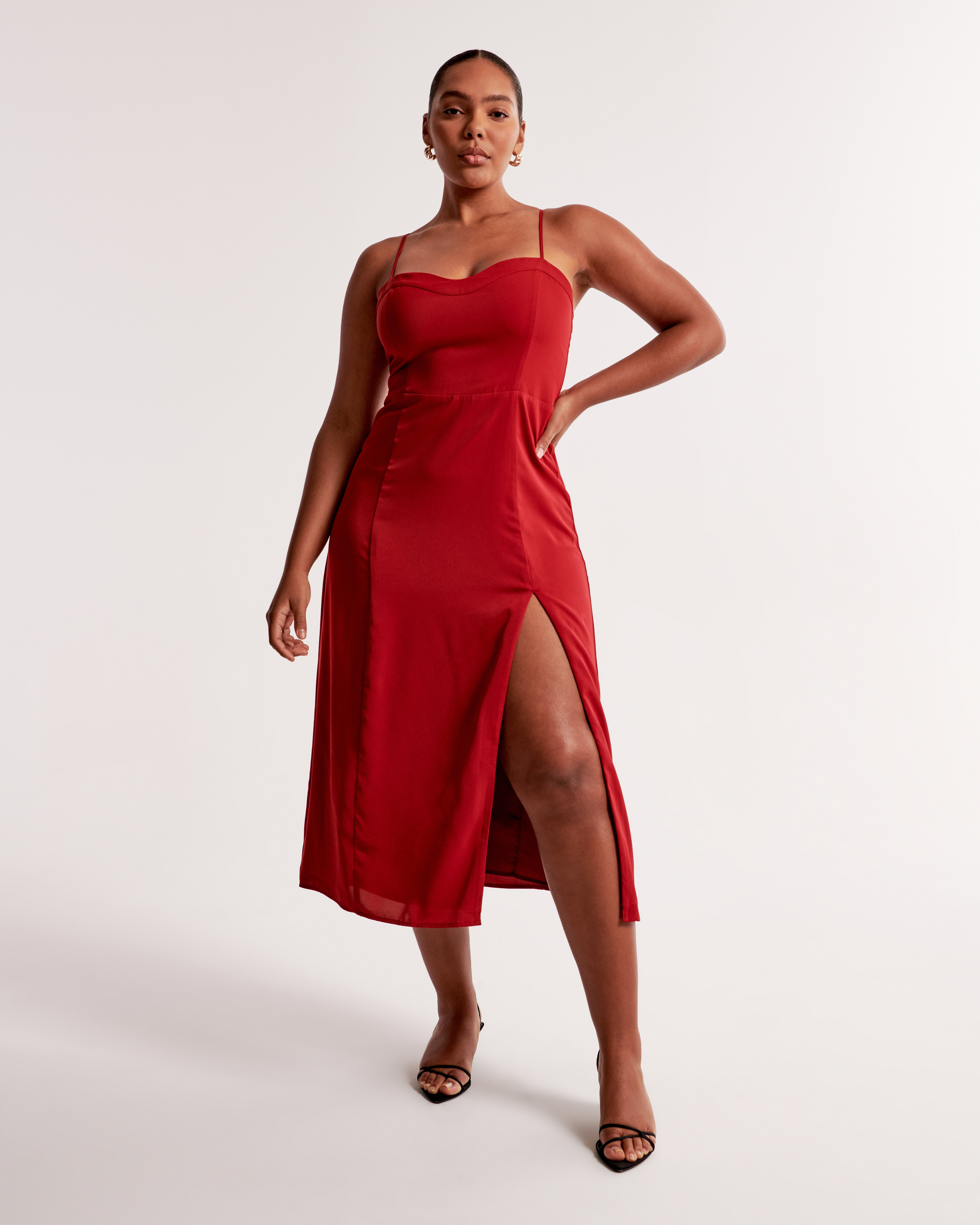 Abercrombie red hot sale dress