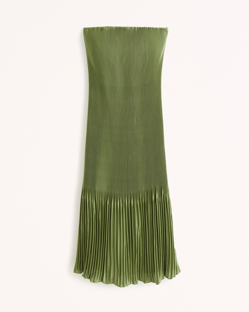 Zara dark outlet green dress