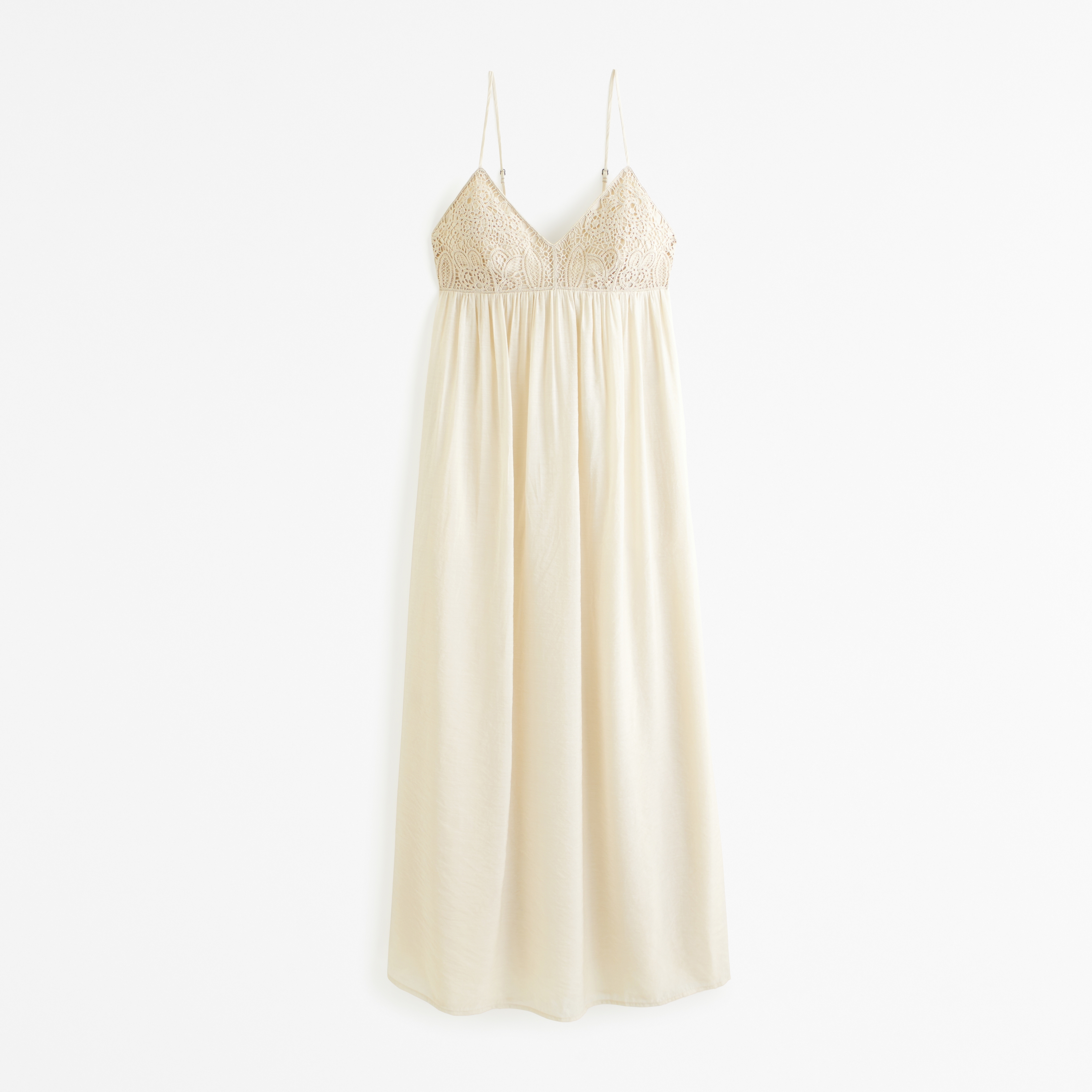 Flowy cream best sale maxi dress