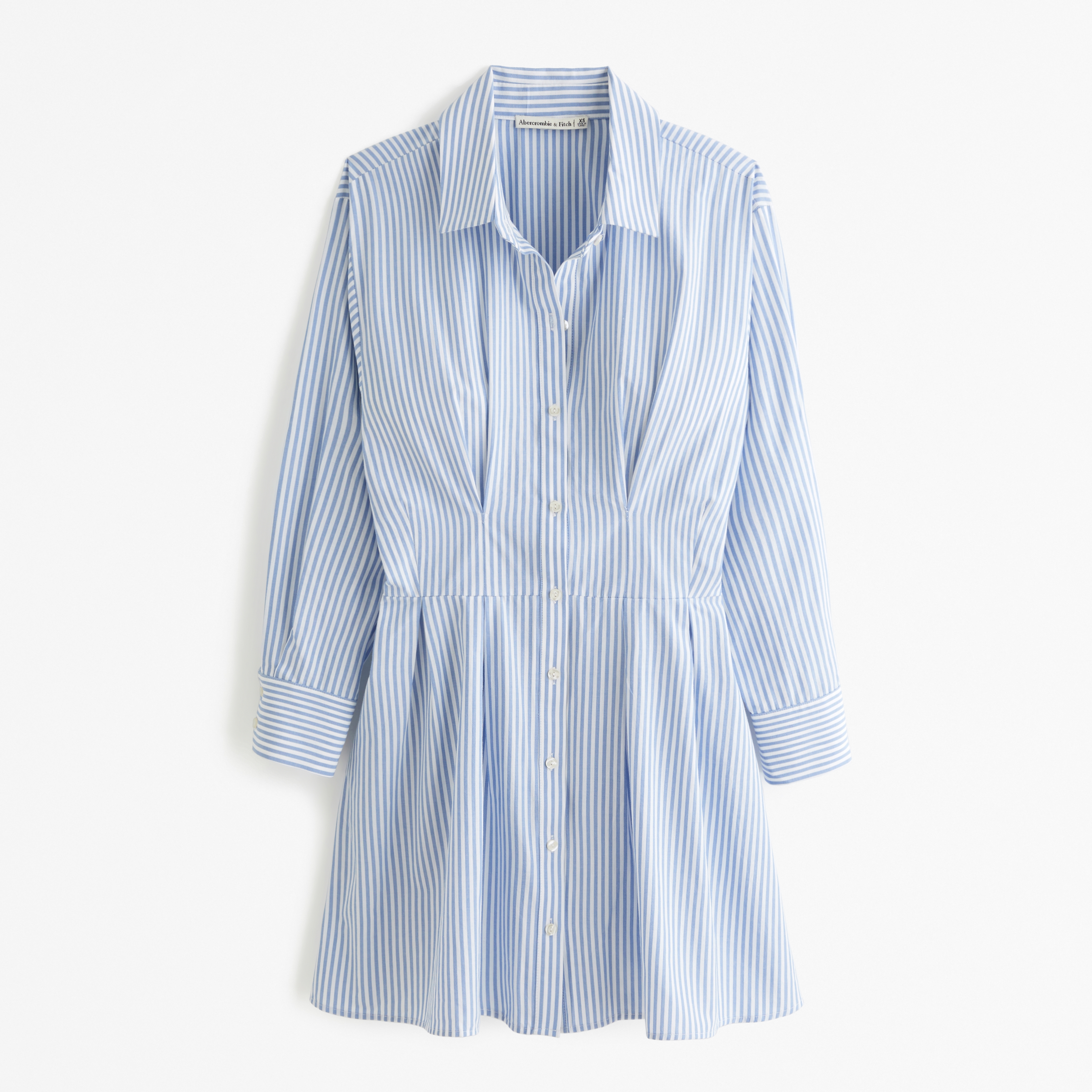 Women's Long-Sleeve Poplin Shirt Dress | Women's Dresses