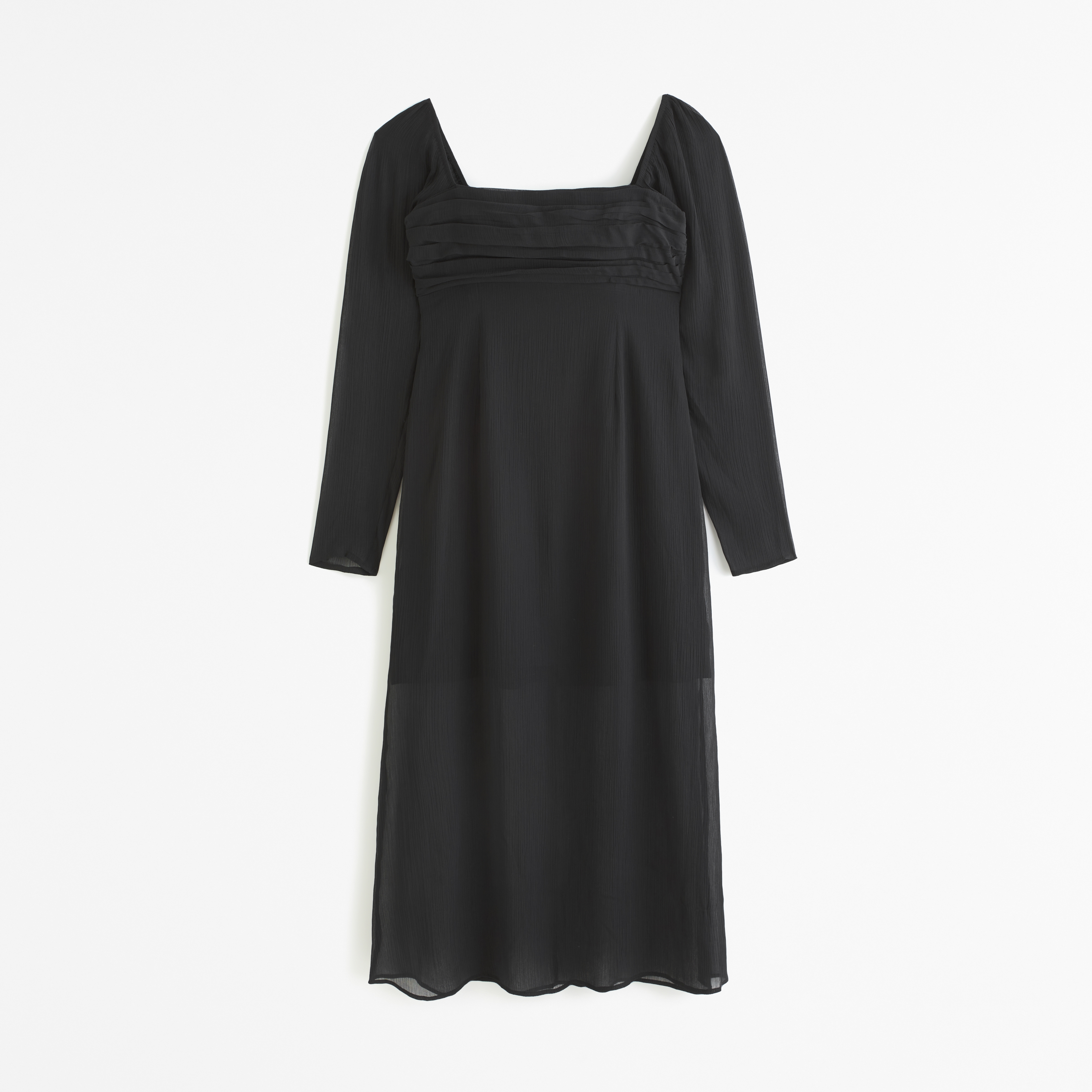 Women's Emerson Chiffon Long-Sleeve Midi Dress | Women's