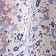 wit met bloemenprint