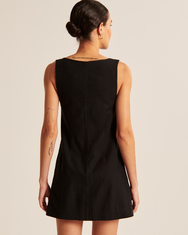 black short dress with thick straps Ashen Fane Women's Sleeveless Heavy Rib Cotton Spaghetti Strap Casual Mini Dress, Black, Small : Clothing, Shoes & Jewelry The Bardot Thick Strap Mini Dress is designed to make a statement with its bold design and comfortable fit. Wine And Dine Me Mini