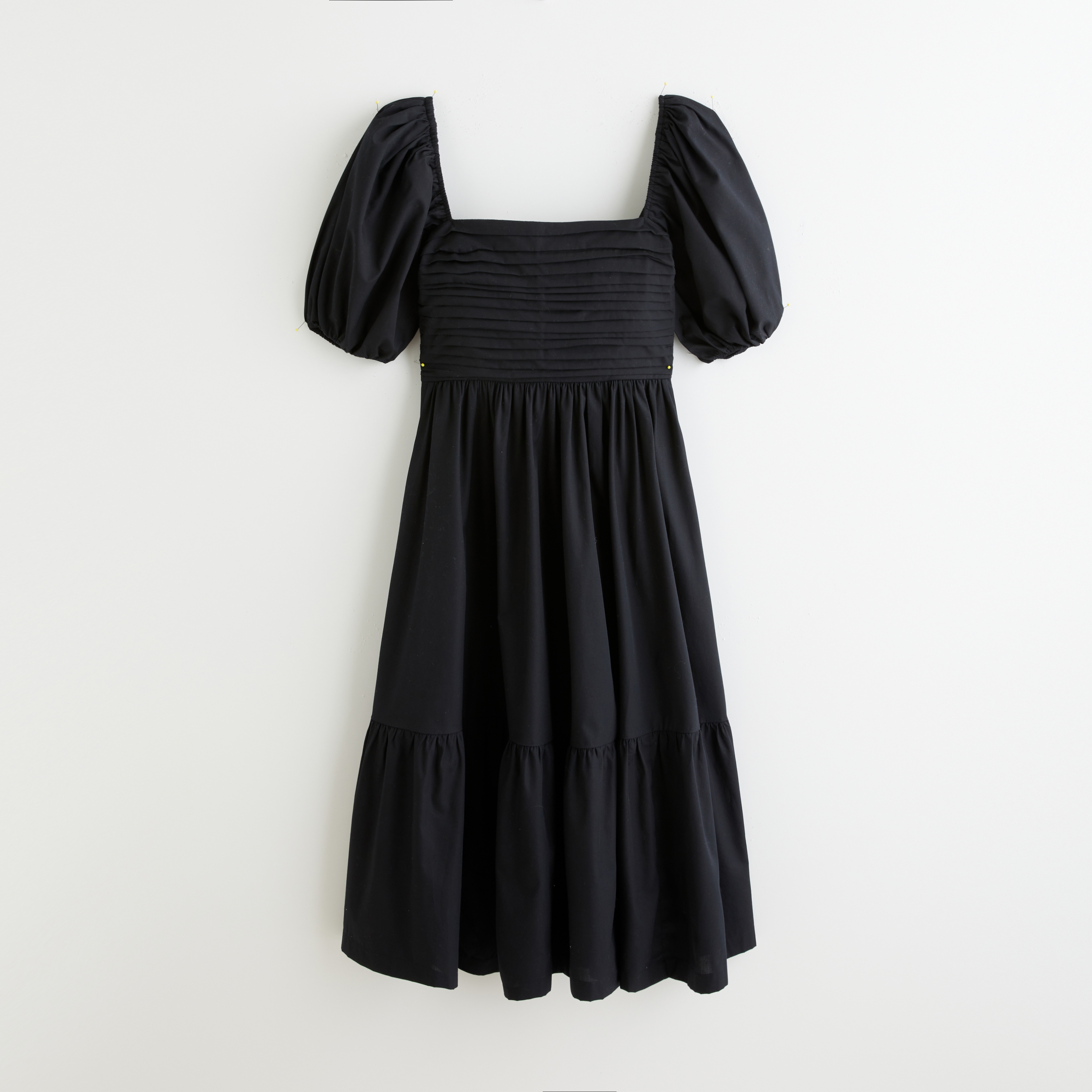Robe Midi Zara Manches Bouffantes Imprimé Fleuri Rose - Taille L, Neuve Avec étiquettes, Style Popeline Découpée