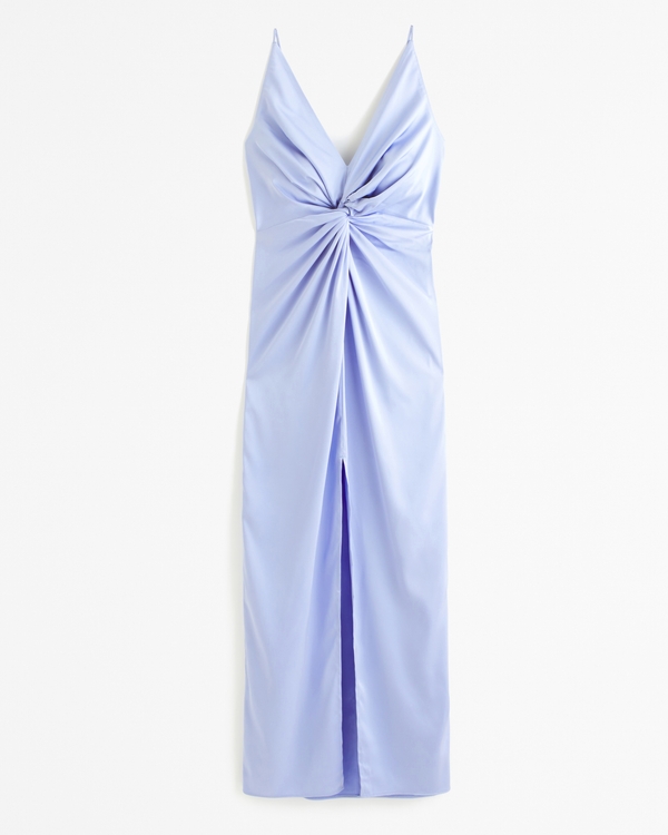 Women's Draped Twist-Front Maxi Dress | Women's Dresses & Jumpsuits | Abercrombie.com