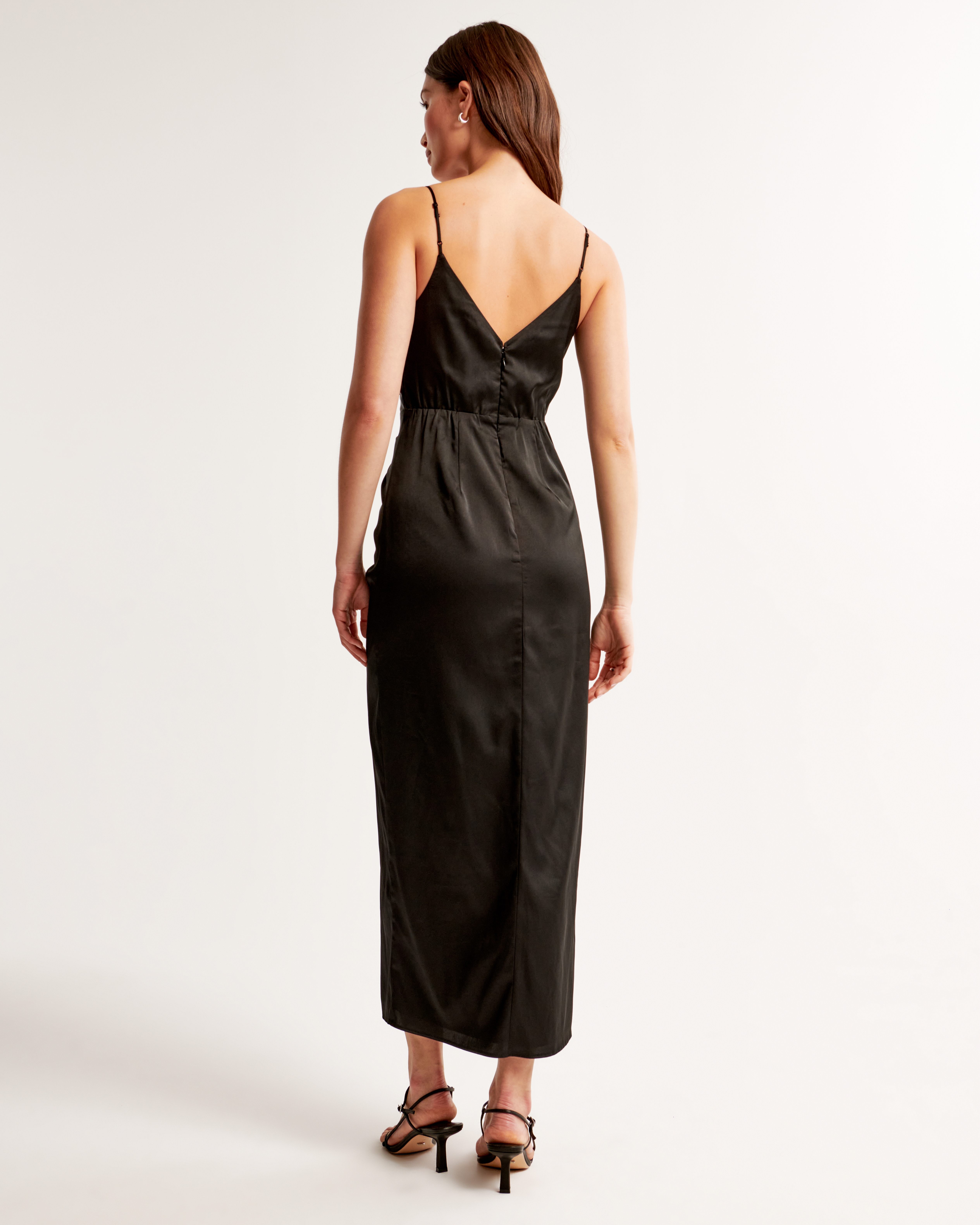 Twist Front Maxi Dress