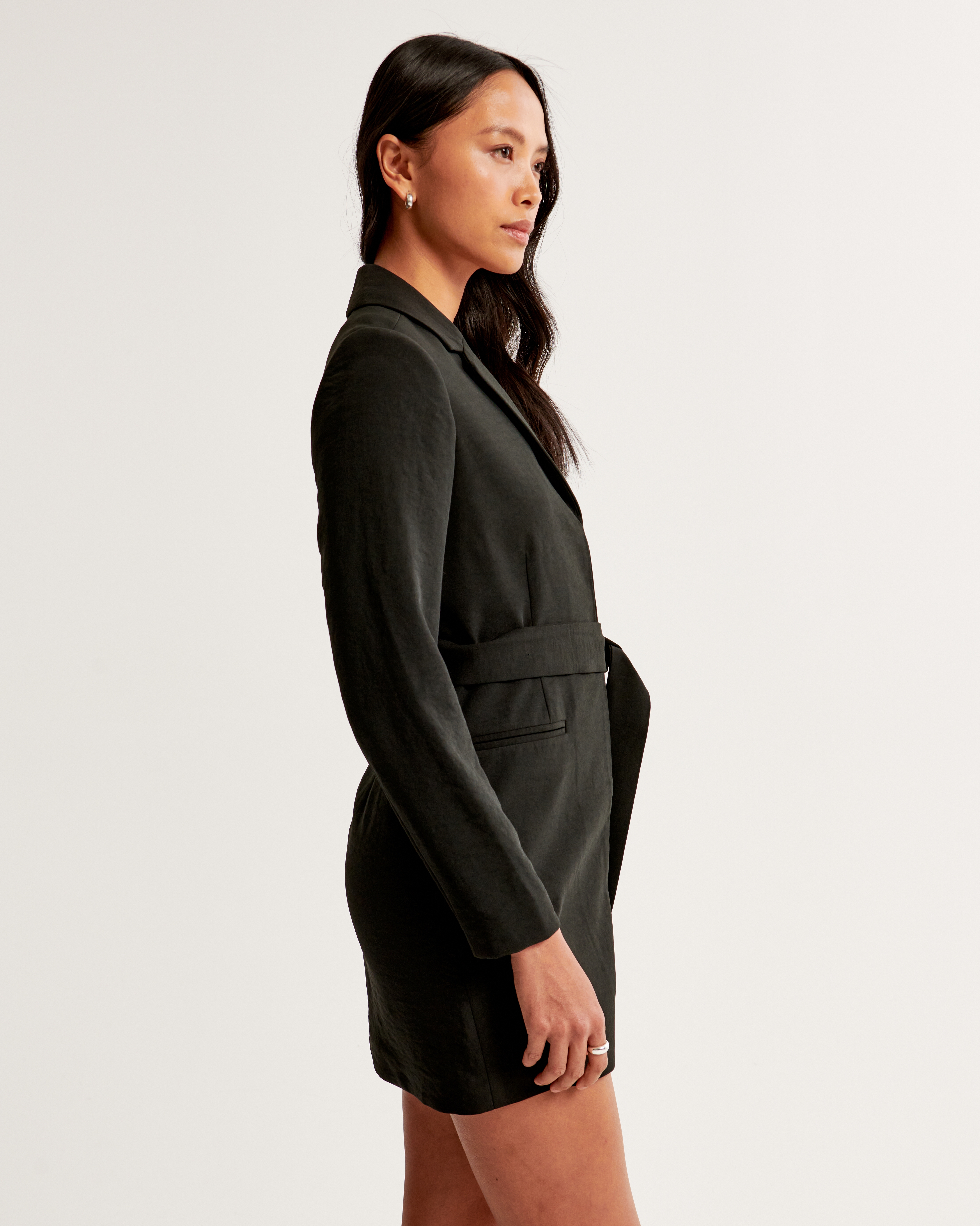 Crepe deals blazer dress