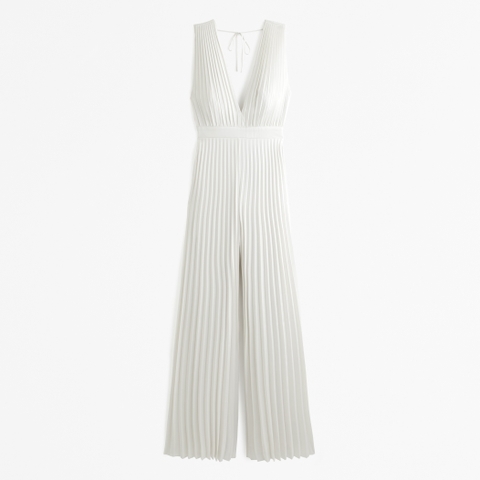 Женские комбинезоны Abercrombie & Fitch The A&F Giselle Pleated Jumpsuit
