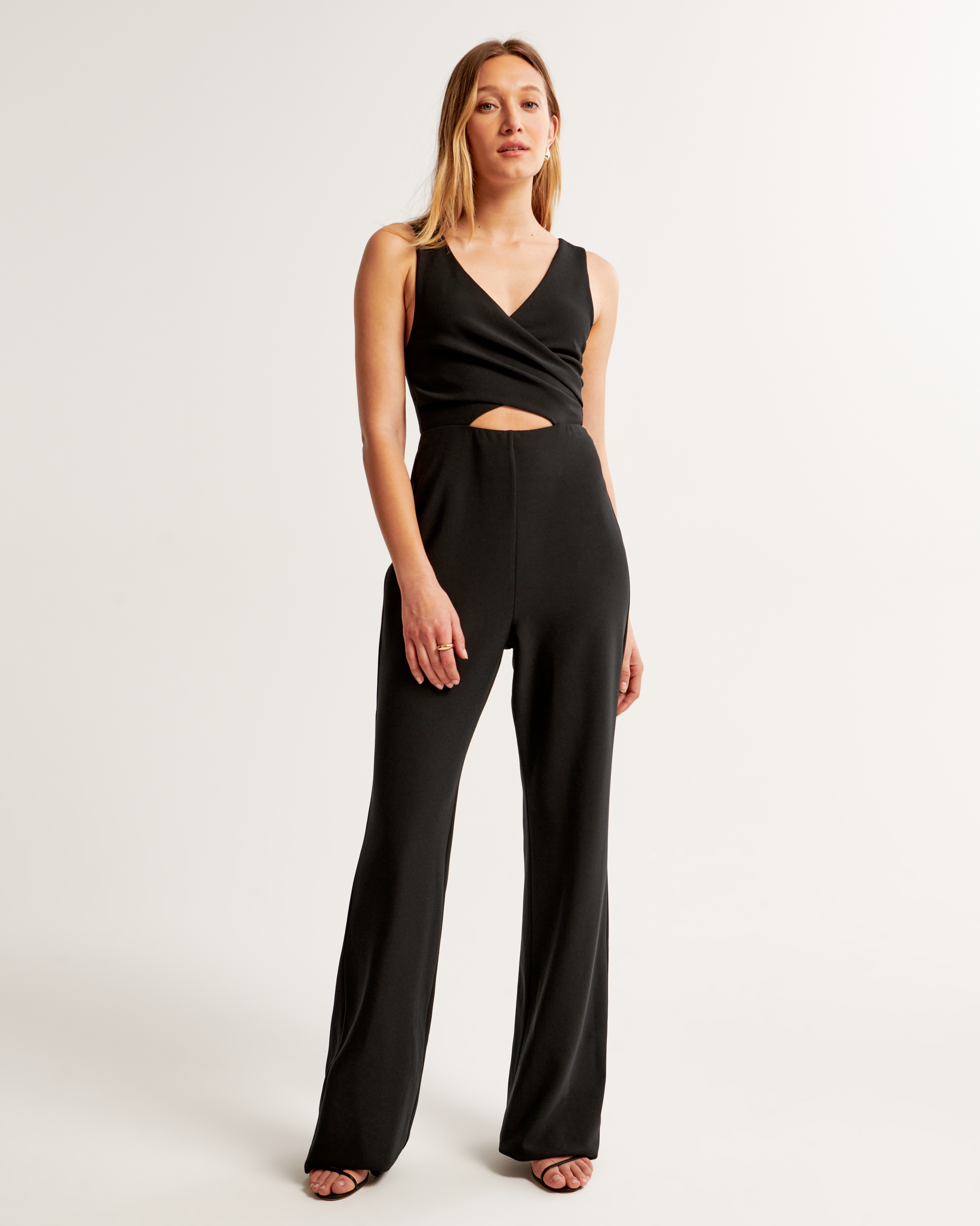 Abercrombie best sale black jumpsuit