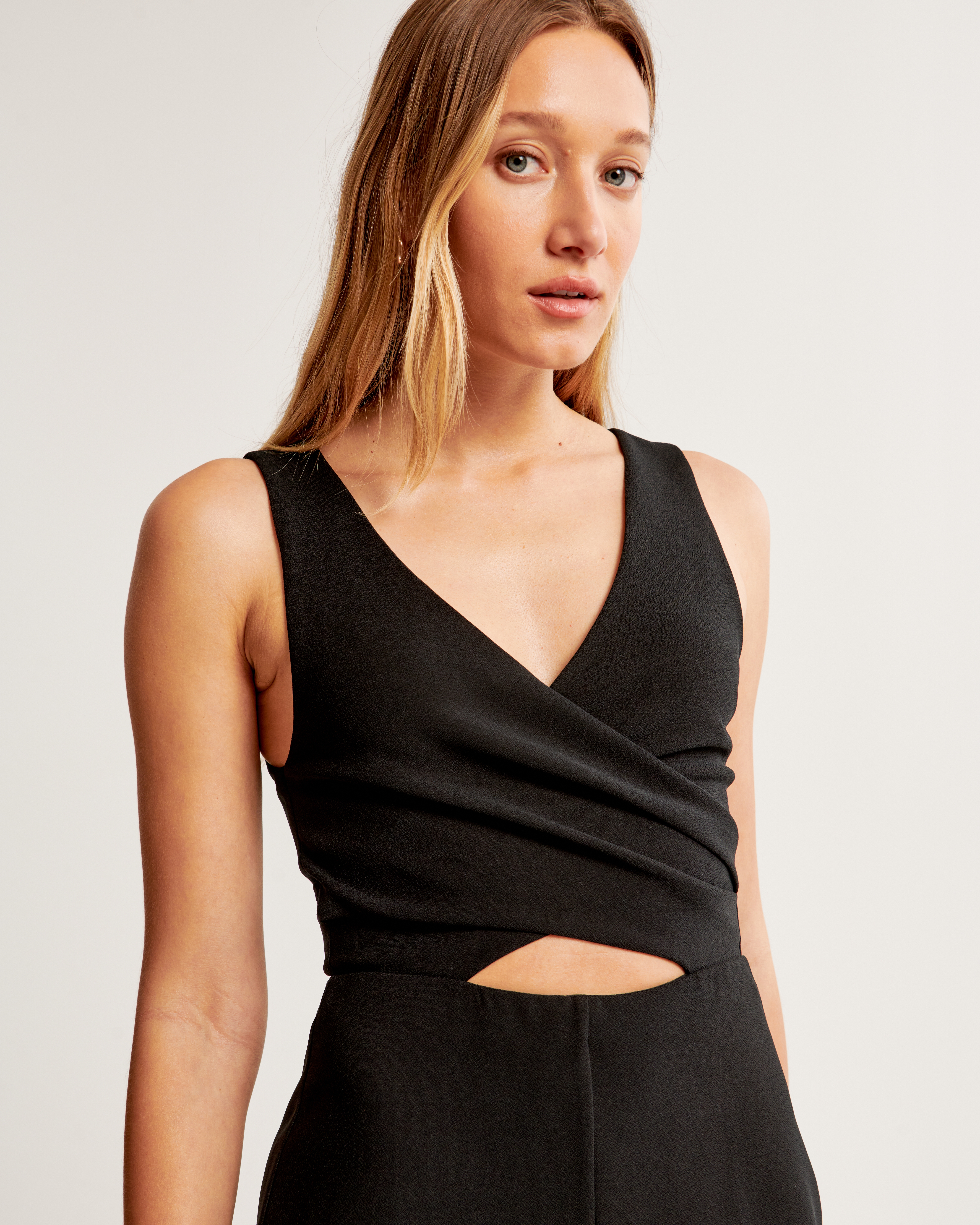 Women's Plunge Cutout Jumpsuit | Women's Dresses & Jumpsuits