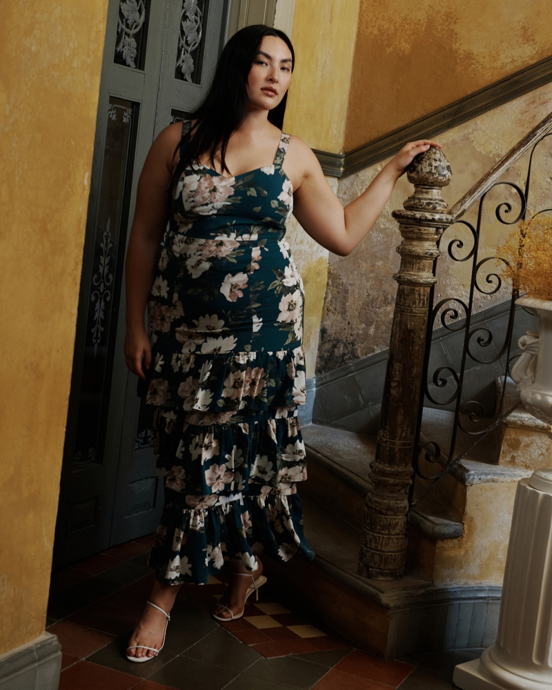 Kenna Ruffle Layer Dress