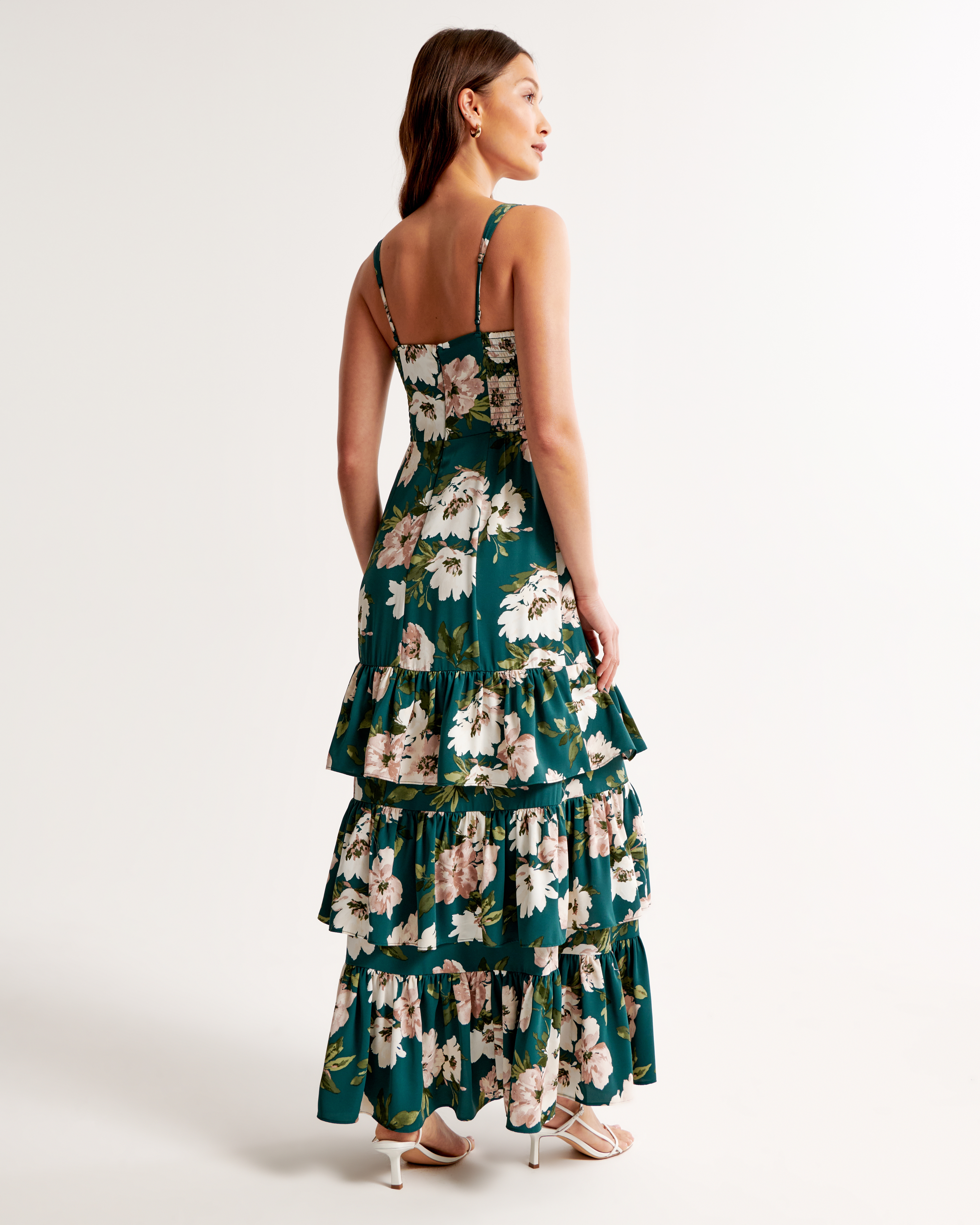 Women's Drama Ruffle Tiered Maxi Dress | Women's Clearance