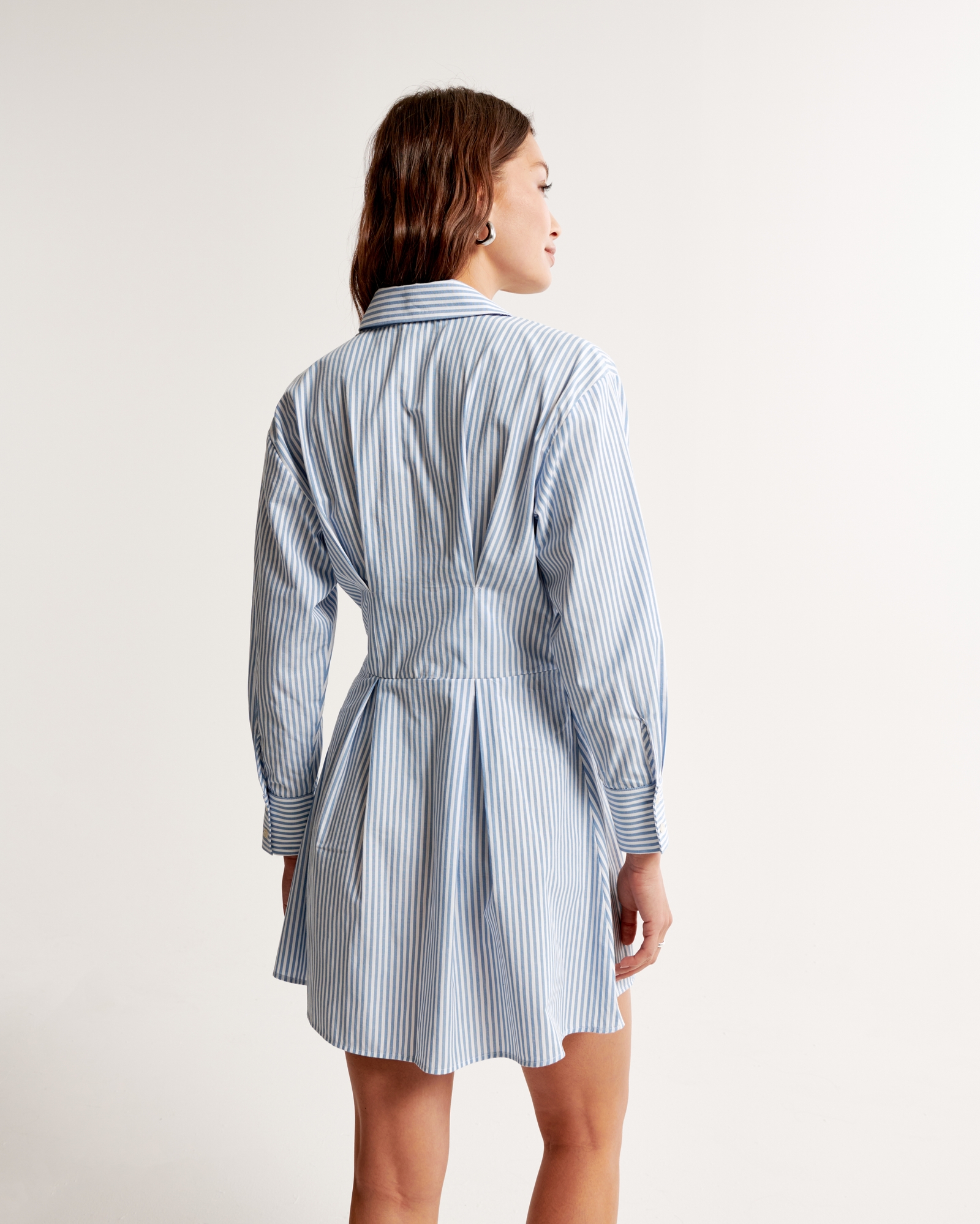 Breckynn Button Down High Low Shirt Dress – Lauriebelles