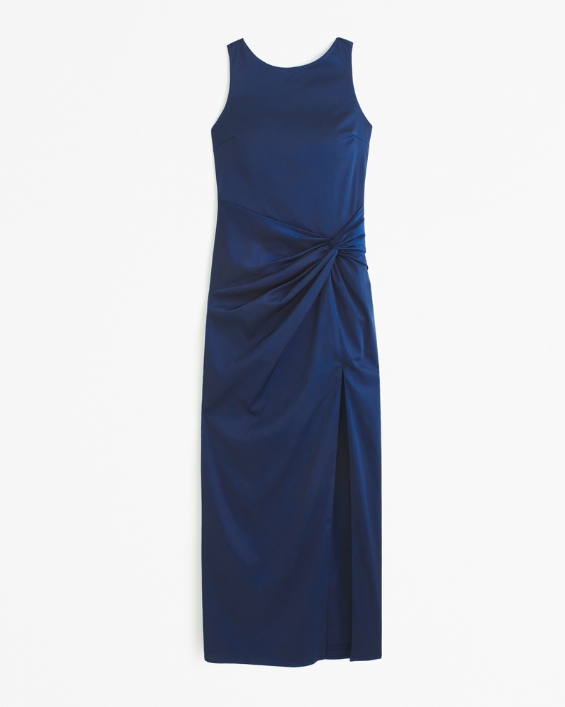 Maxi jurk donkerblauw hotsell