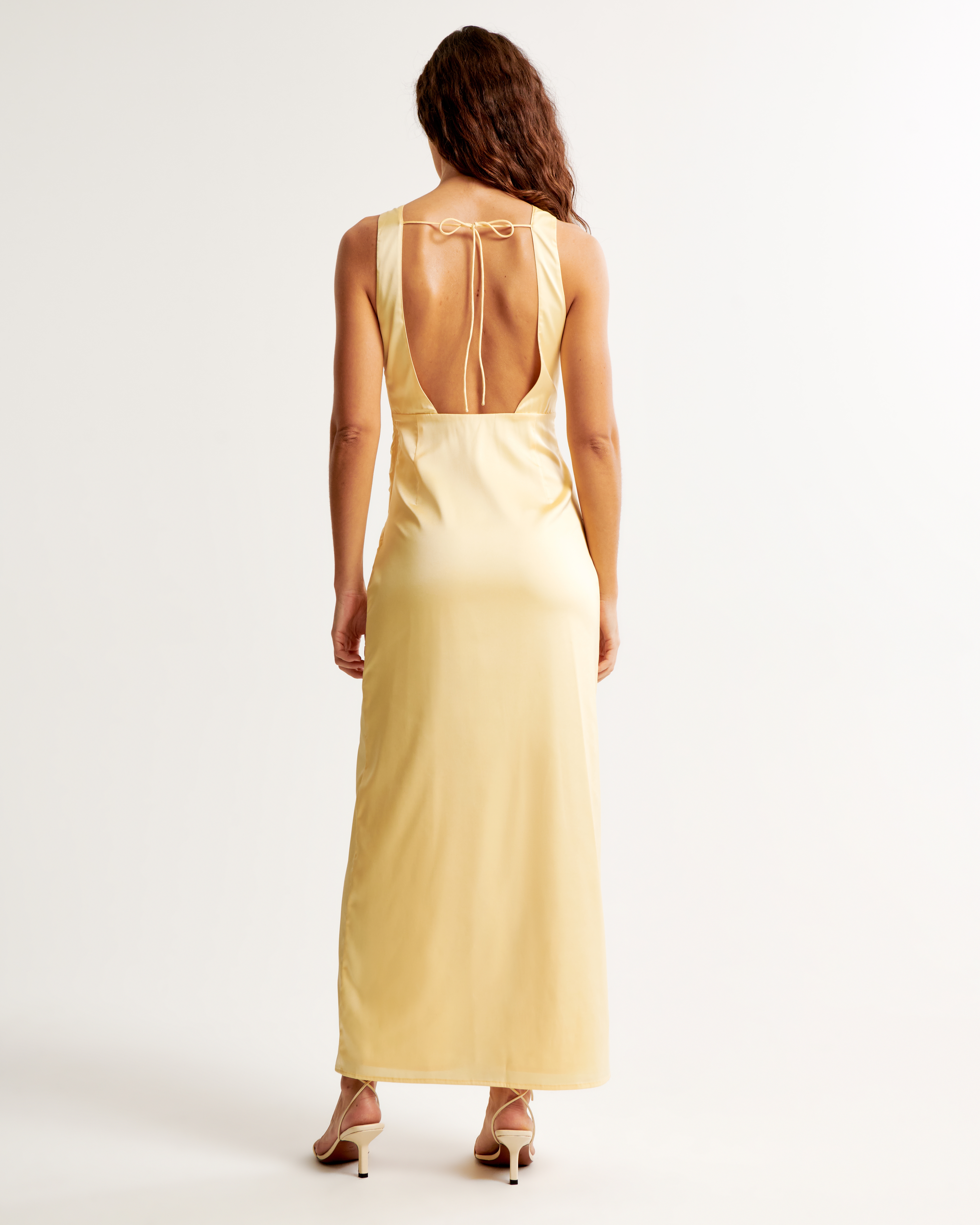 Women's Draped Skirt Maxi Dress | Women's Clearance | Abercrombie.com