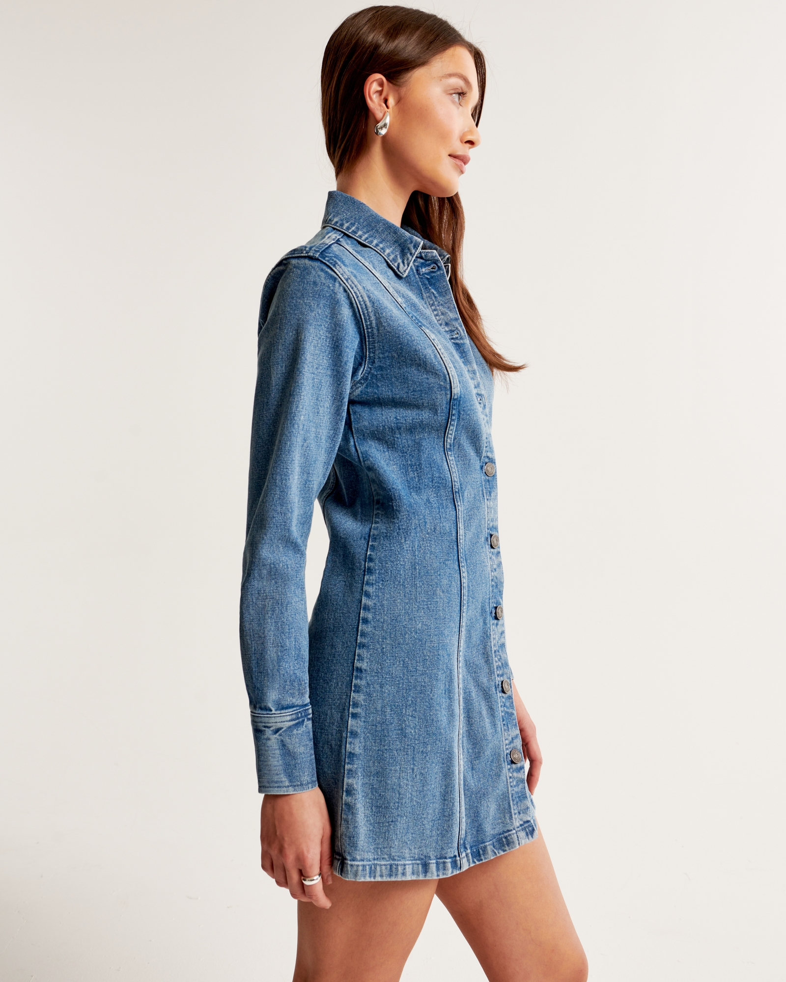 Denim Shirt Dress