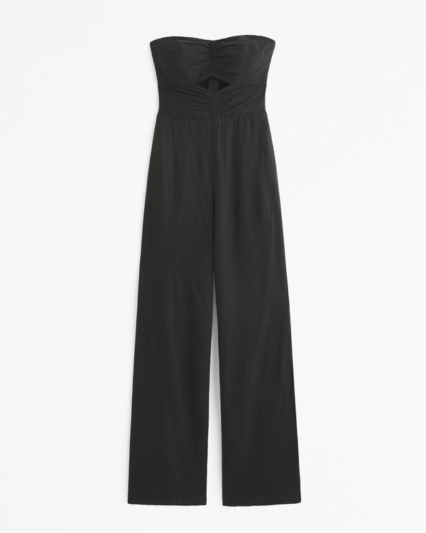 The A&F Mila High-Neck Mini Dress