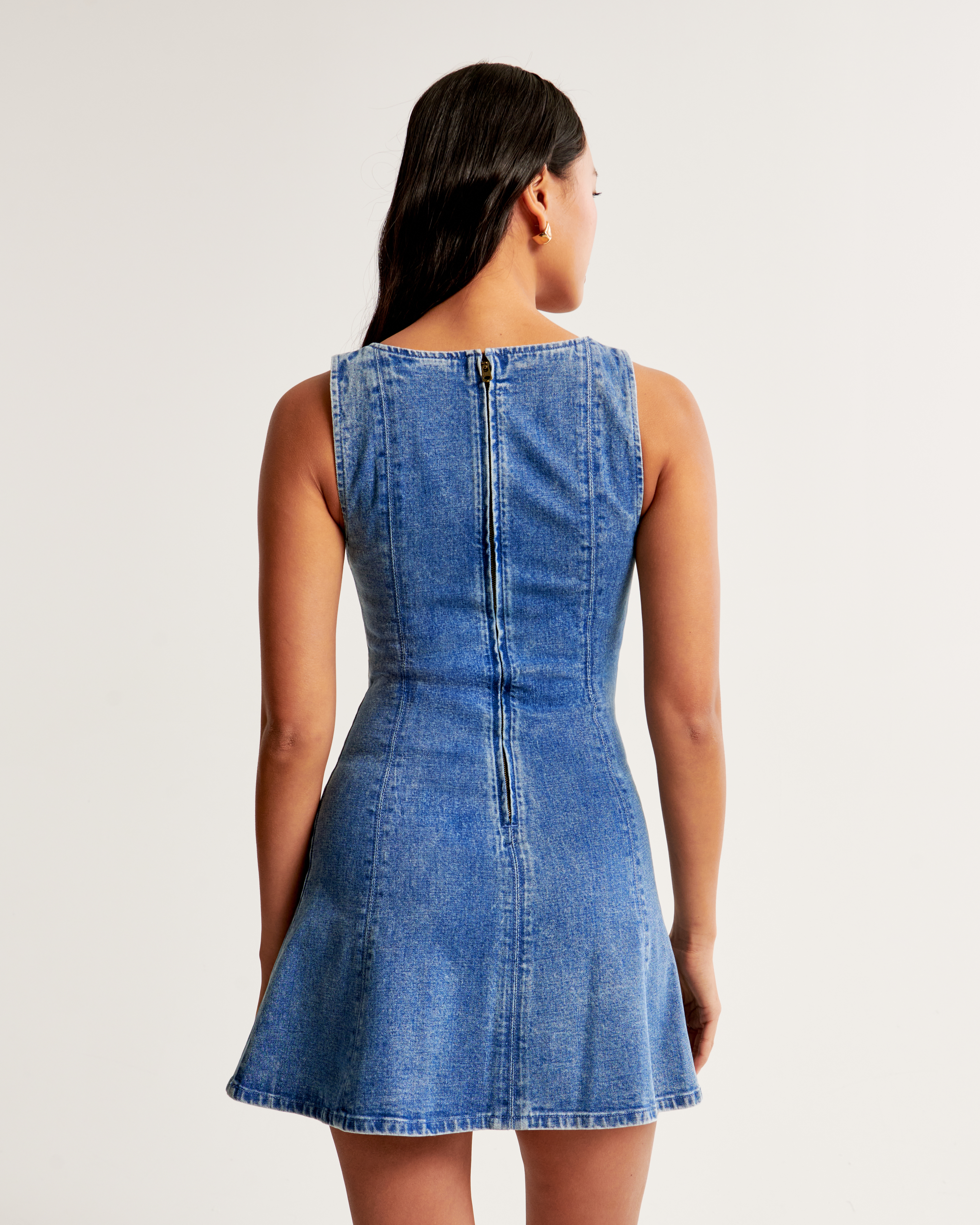 Denim a Line Dress