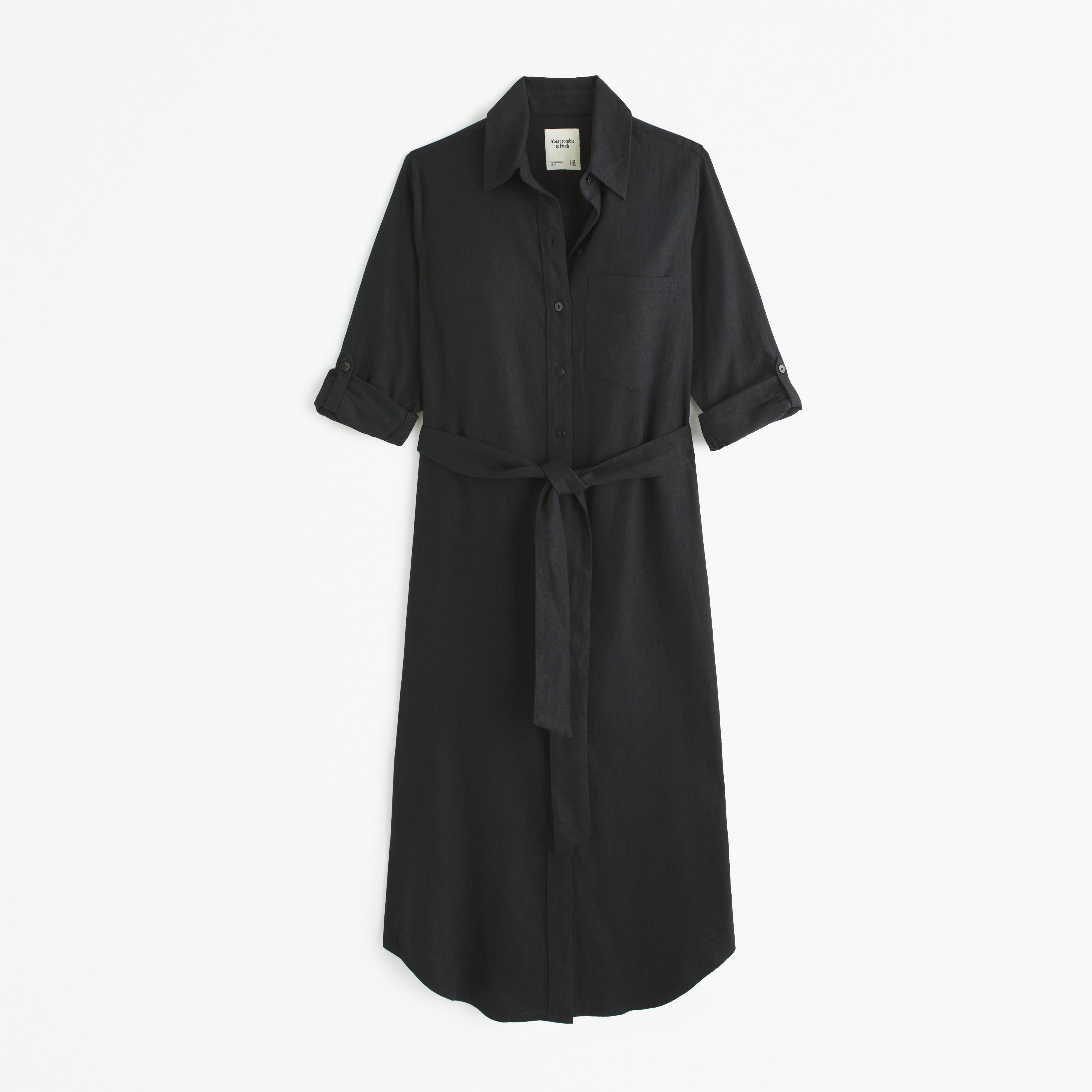 Abercrombie midi shirt hot sale dress