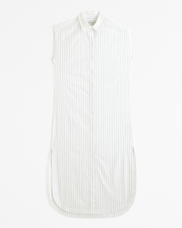 Button-Through Midi Shirt Dress