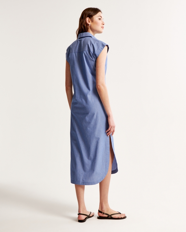knee length dresses for ladies Draper James Annika Midi Shirtdress