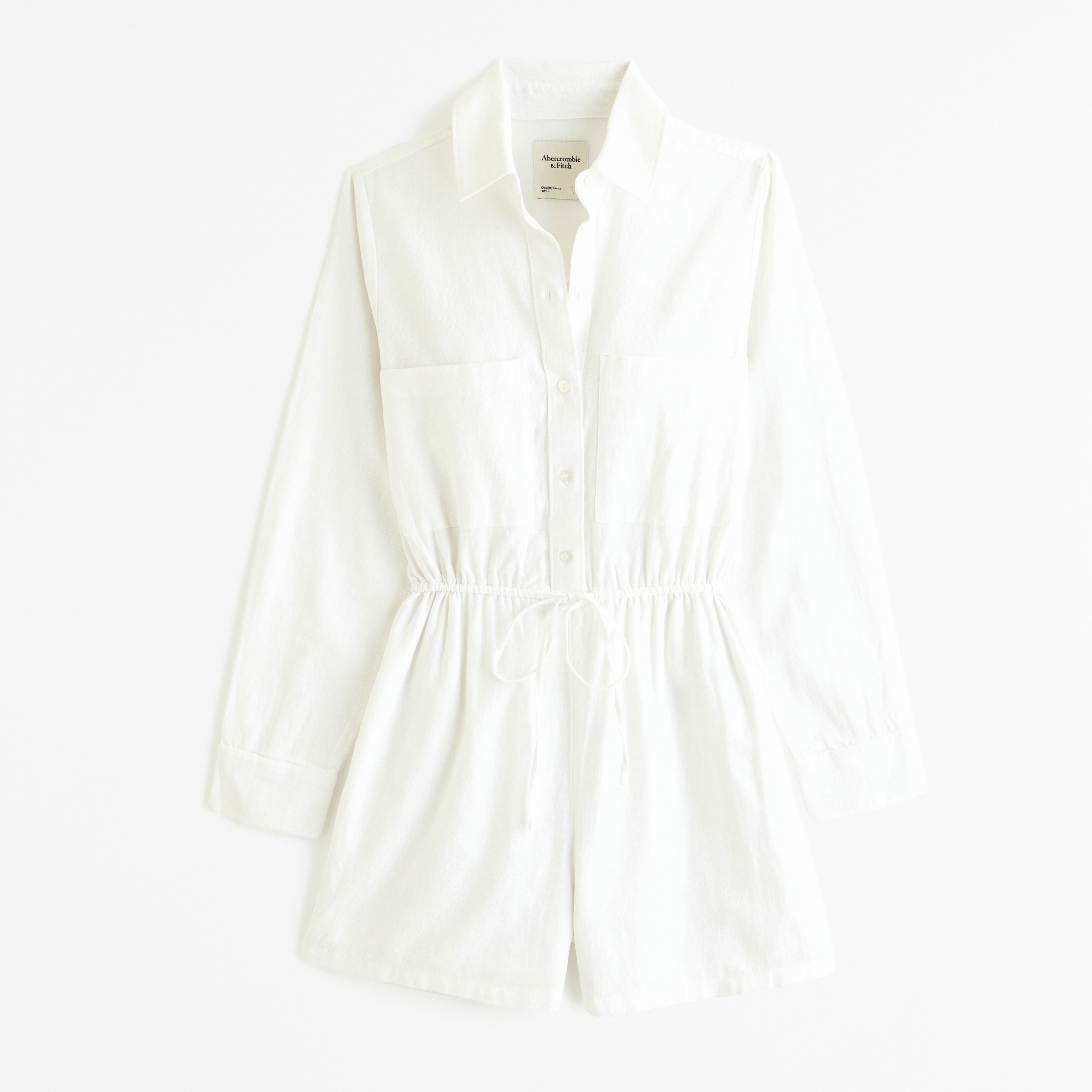 Abercrombie white sales romper