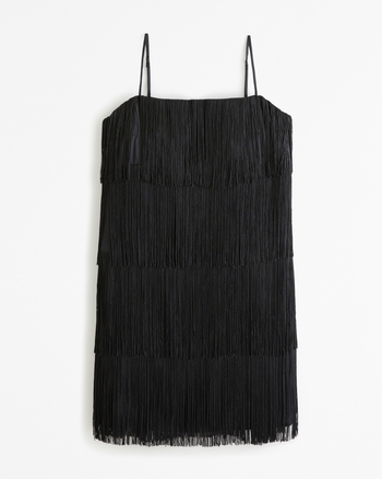 Women s Fringe Mini Dress Women s Dresses Jumpsuits Abercrombie