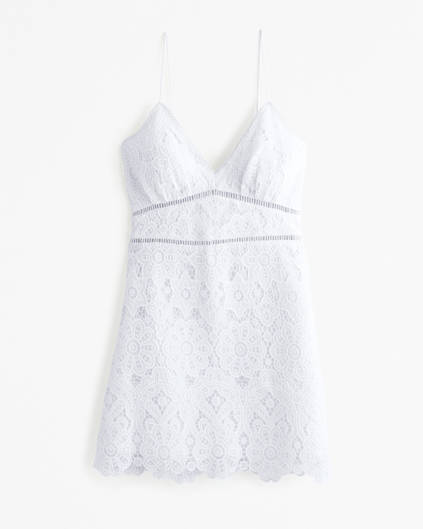 Abercrombie and fitch outlet white dress