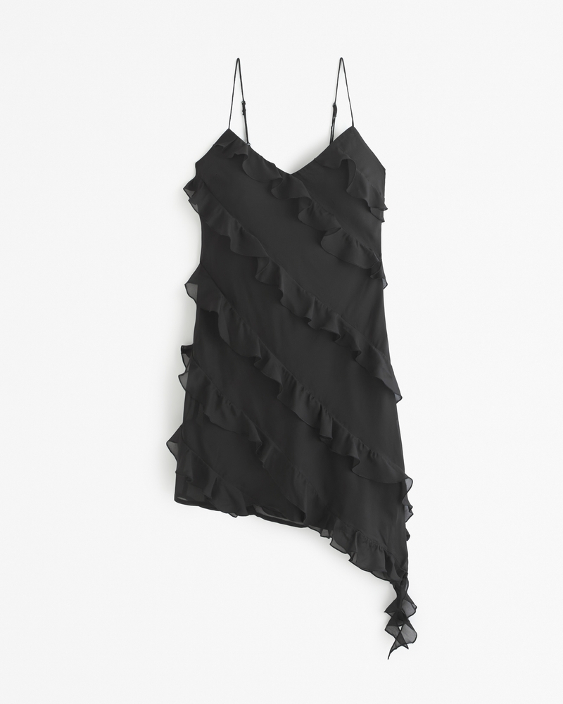 Mujer Minivestido con vuelo en toda la prenda | Mujer Vestidos y monos |  Abercrombie.com