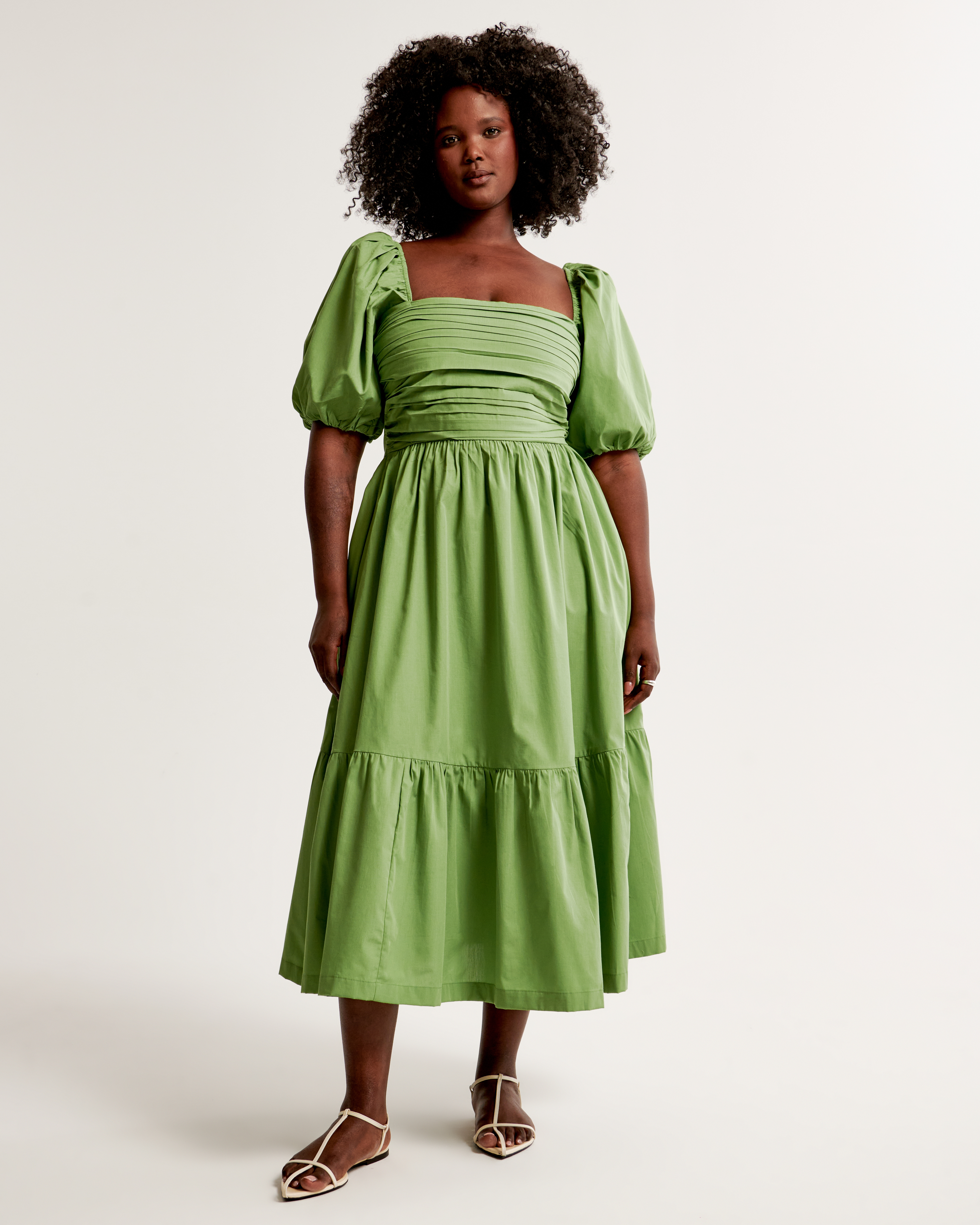 Abercrombie midi dress best sale