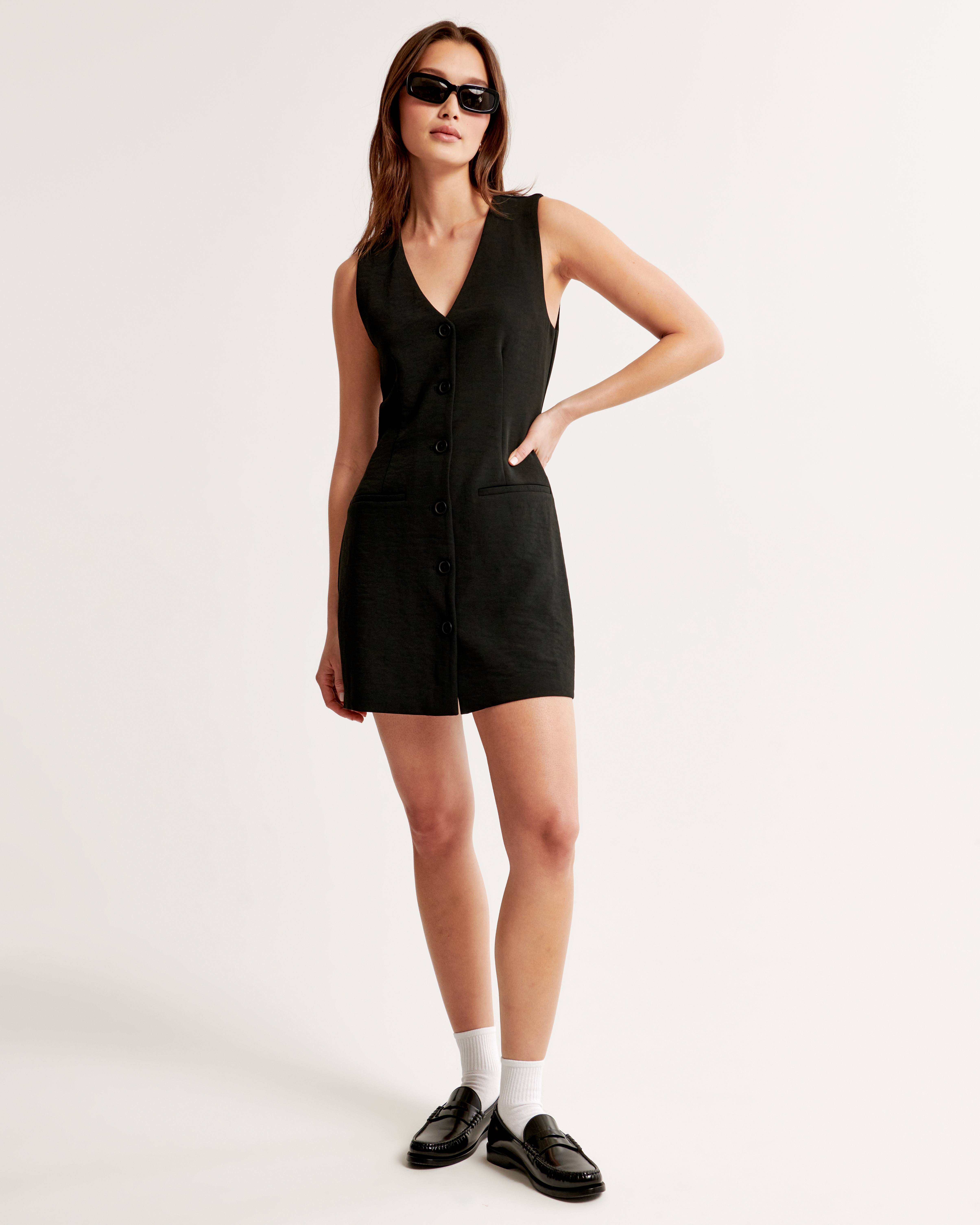 Women's The A&F Mia Vest Mini Dress | Women's Dresses & Jumpsuits