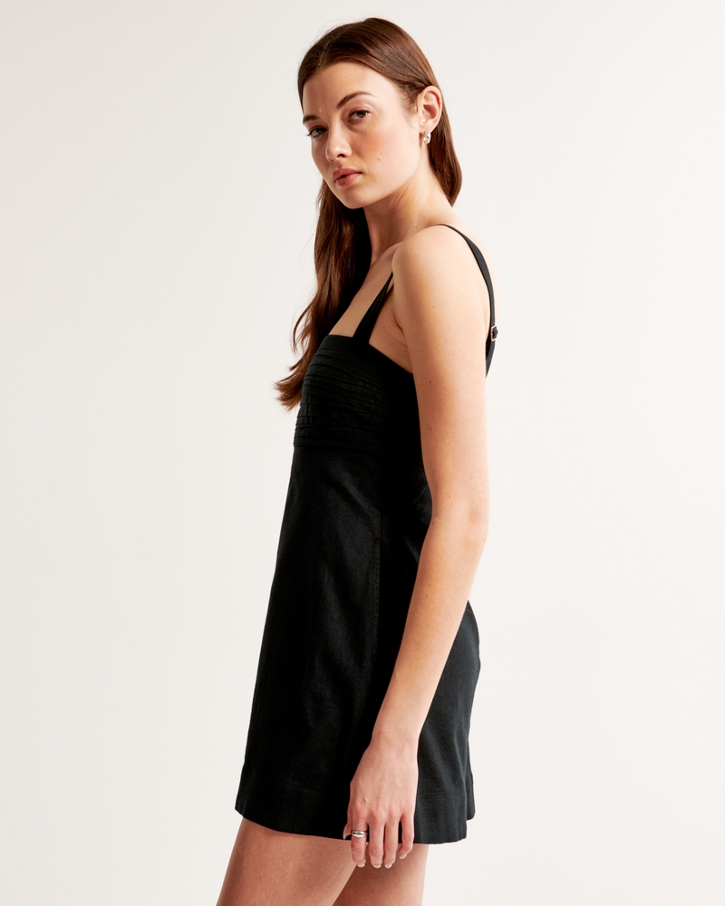 Emerson Linen-Blend Skort