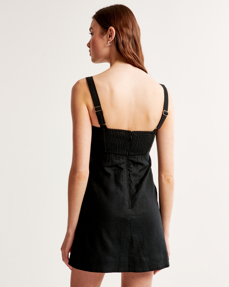 Emerson Linen-Blend Skort