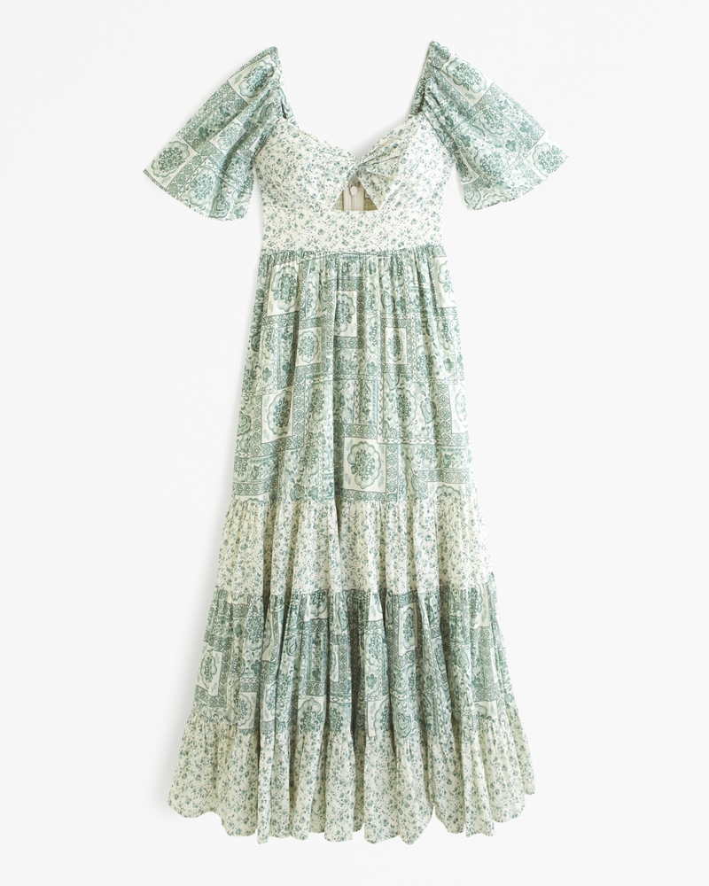Shelly Twist Front Maxi Dress Shelly Twist Front Maxi Dress