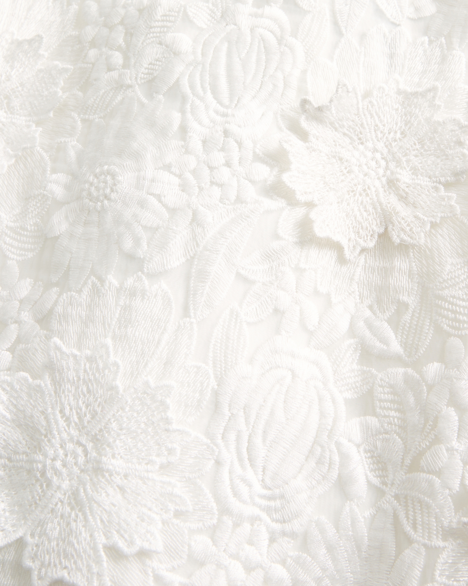 Lace Open-Back Mini Dress